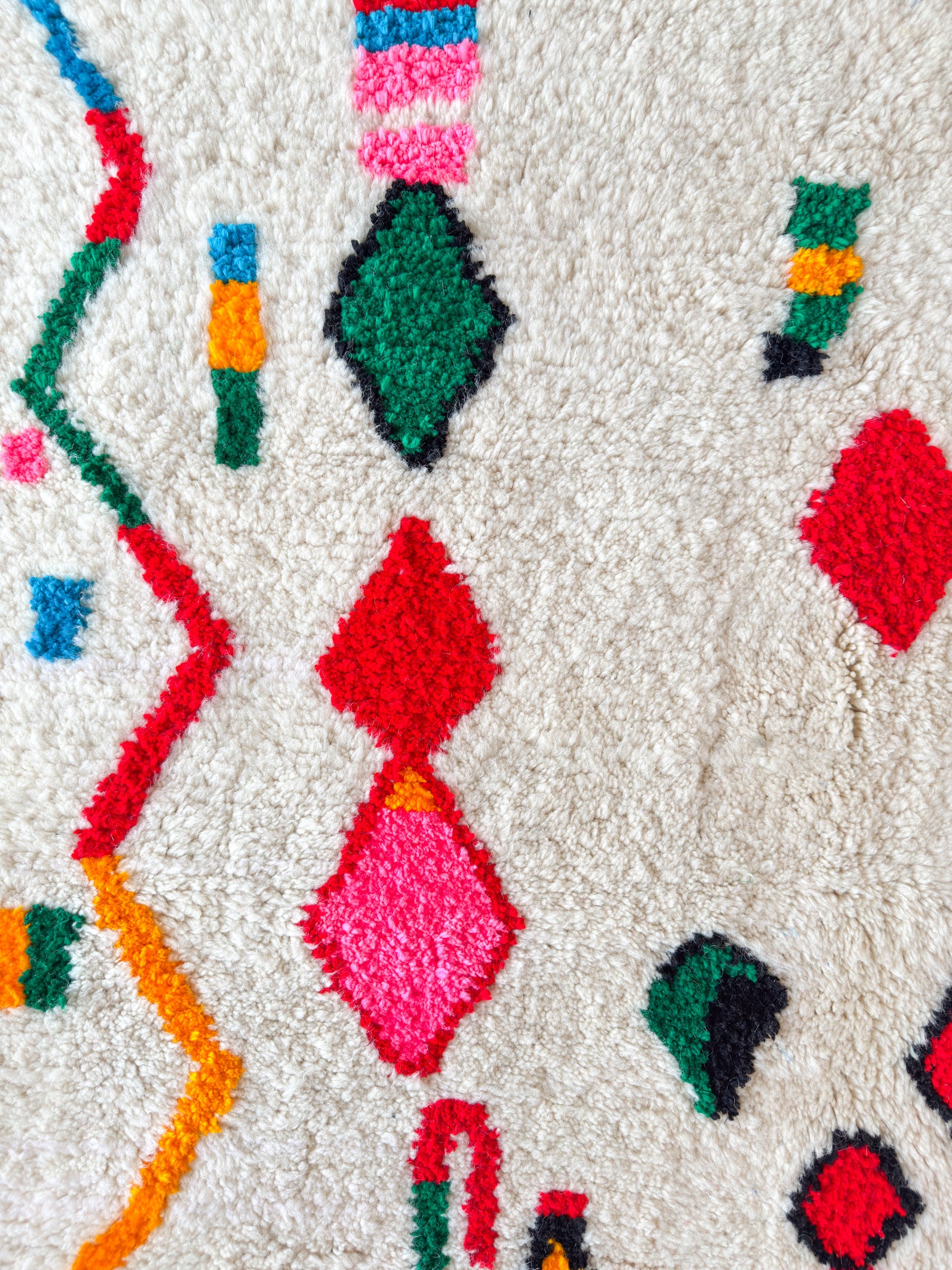 Colorful Berber rug 146 x 214 cm - no. 2054