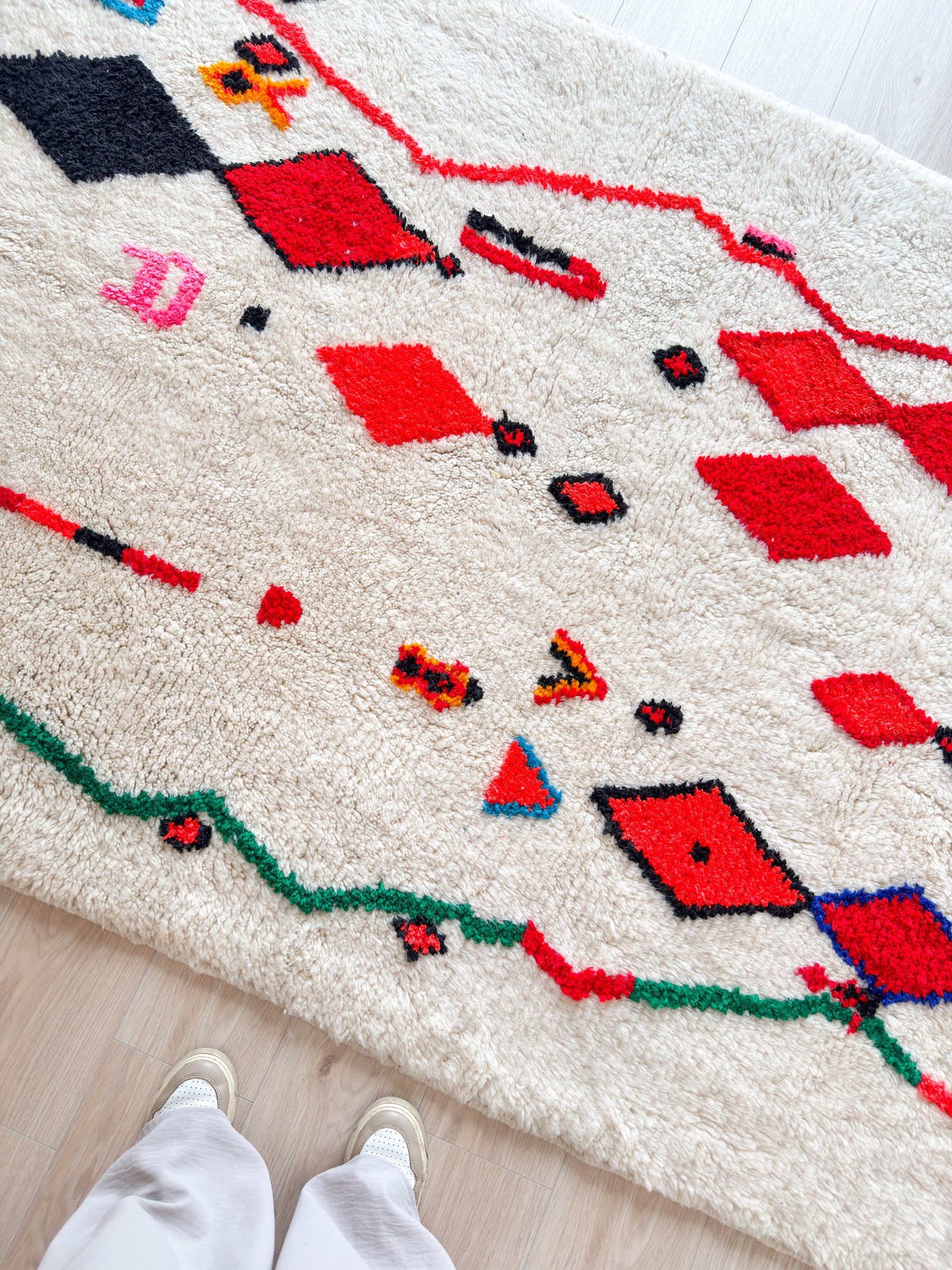 Colorful Berber rug 156 x 276 cm - n°1949