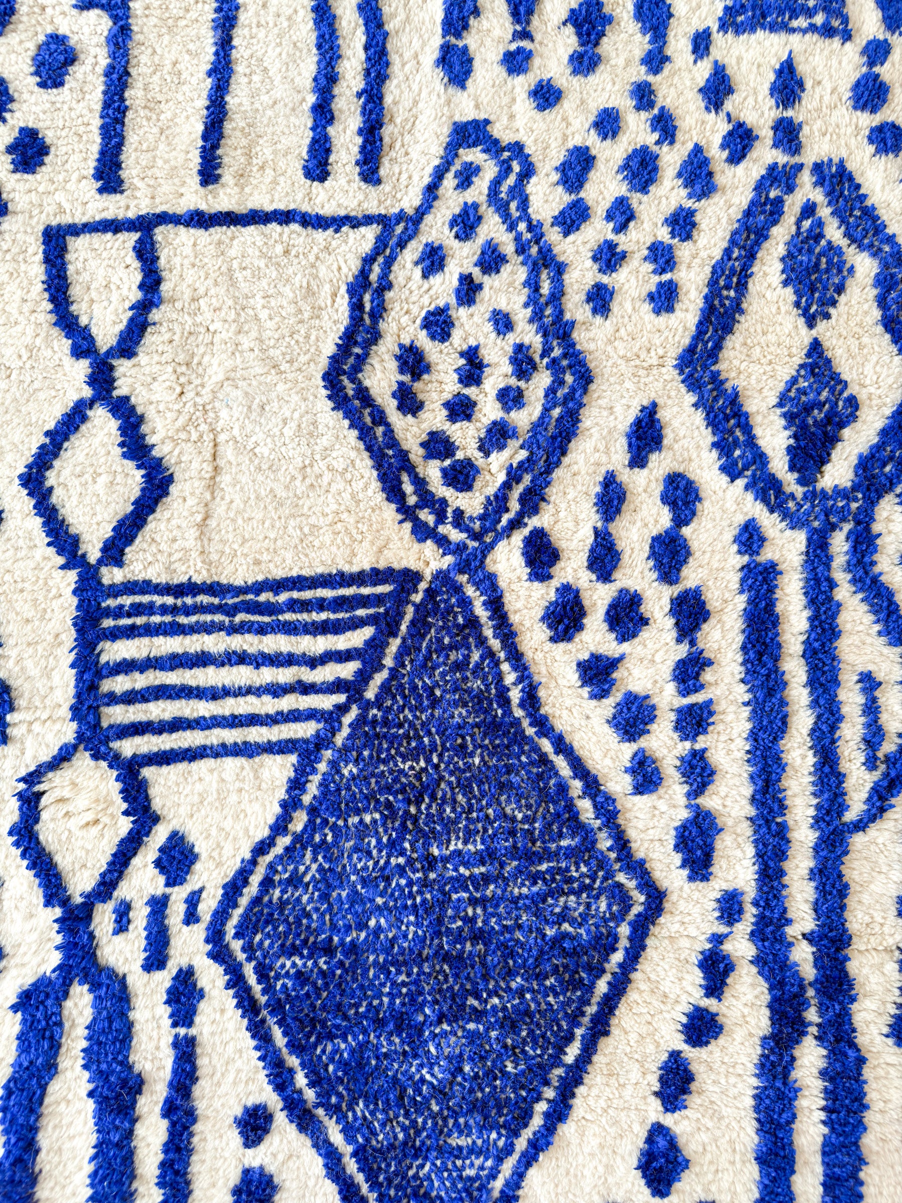 Colorful Berber rug 164 x 221 cm - n°1952