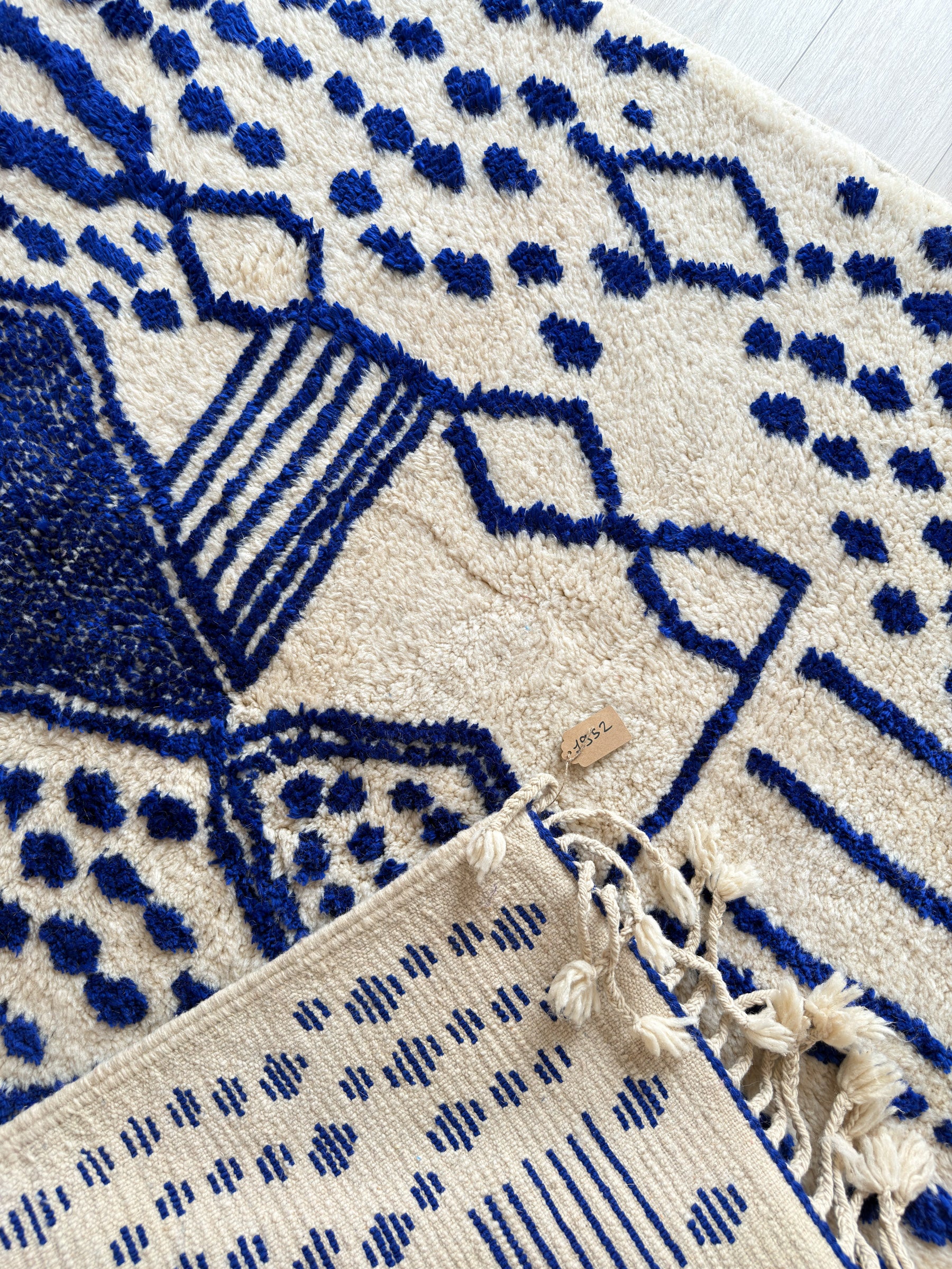 Colorful Berber rug 164 x 221 cm - n°1952