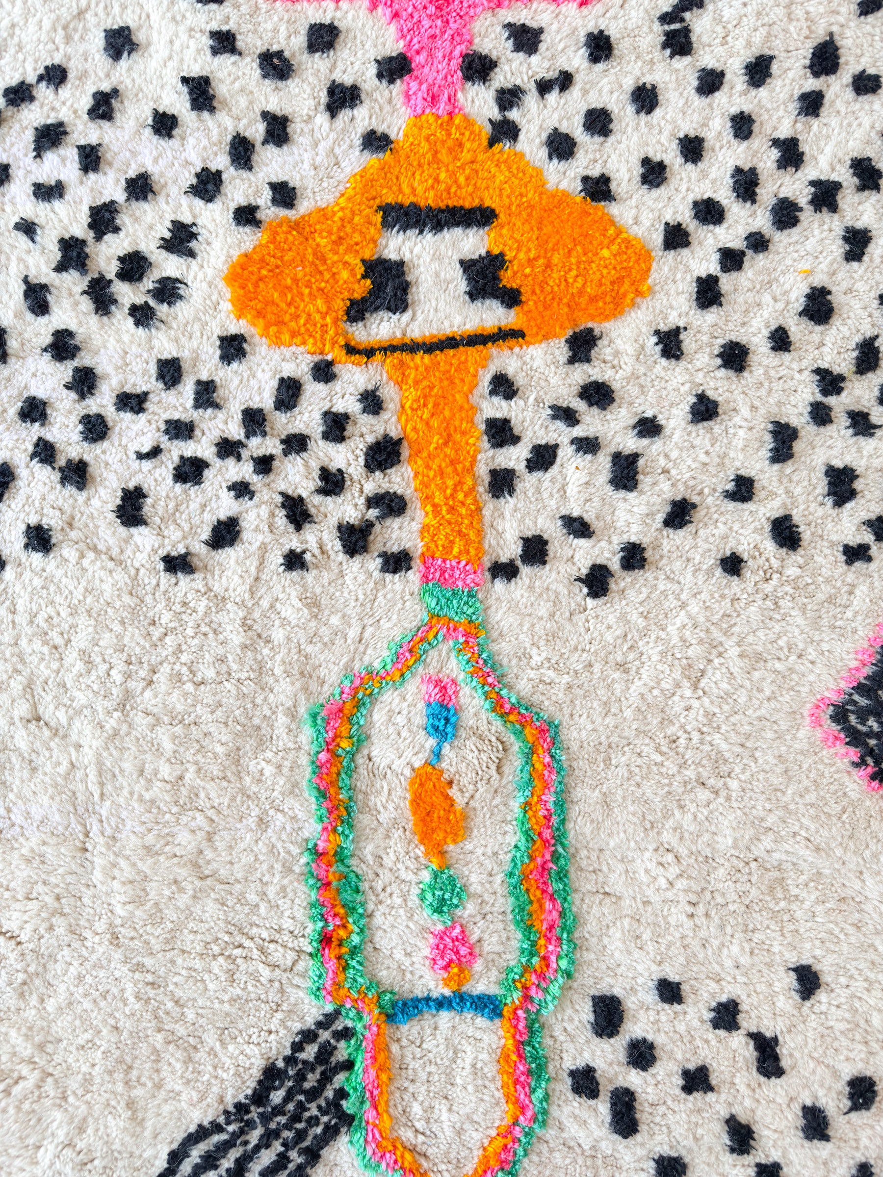 Colorful Berber rug 165 x 224 cm - no. 2109