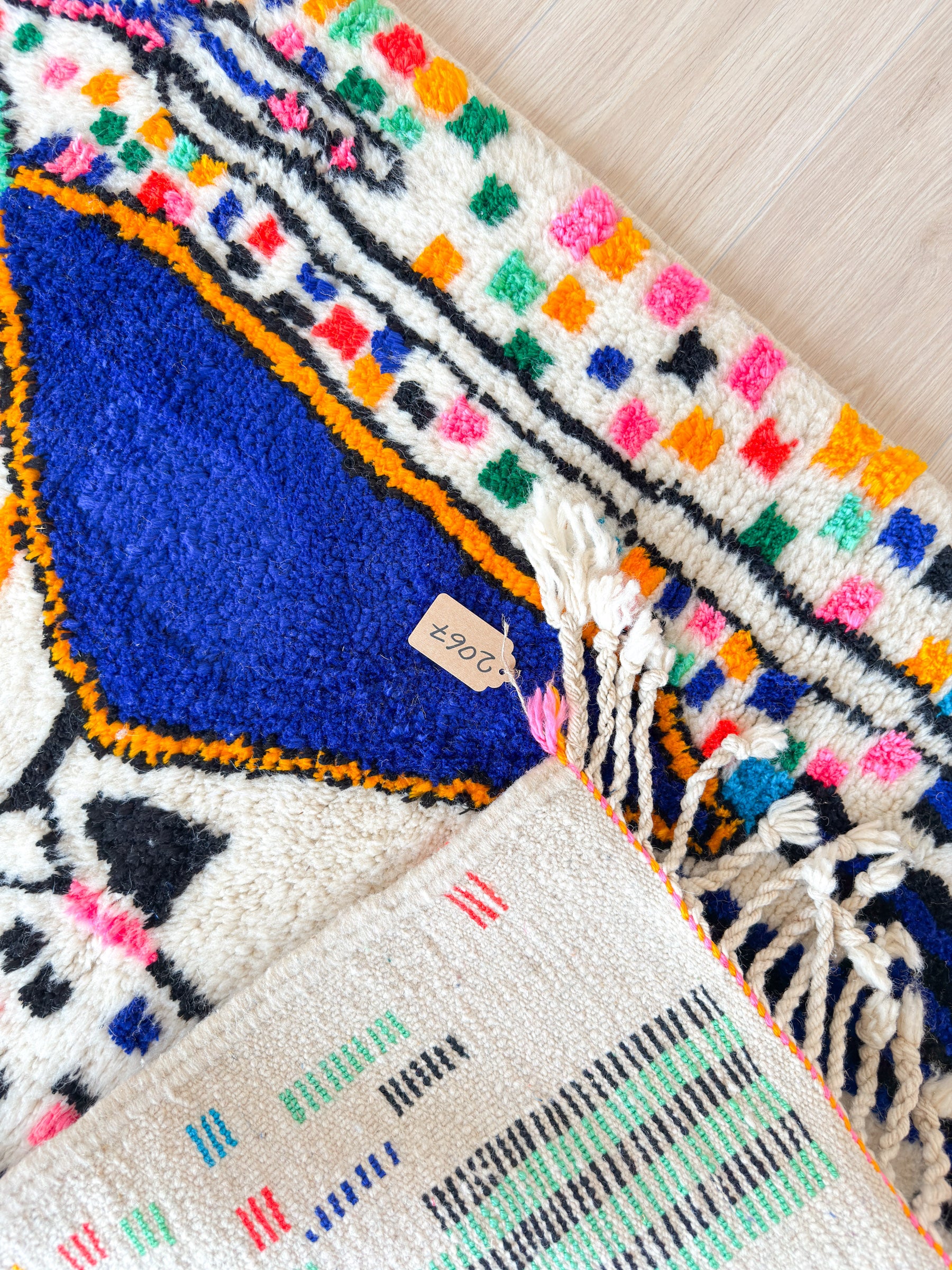 Colorful Berber rug 84 x 144 cm - n°2067