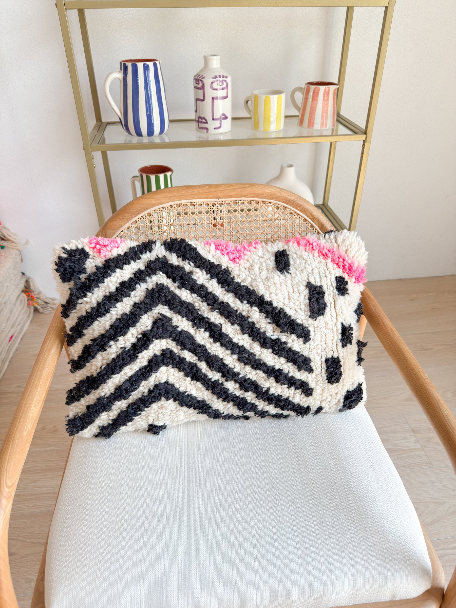 Coussin berbère coloré n°1