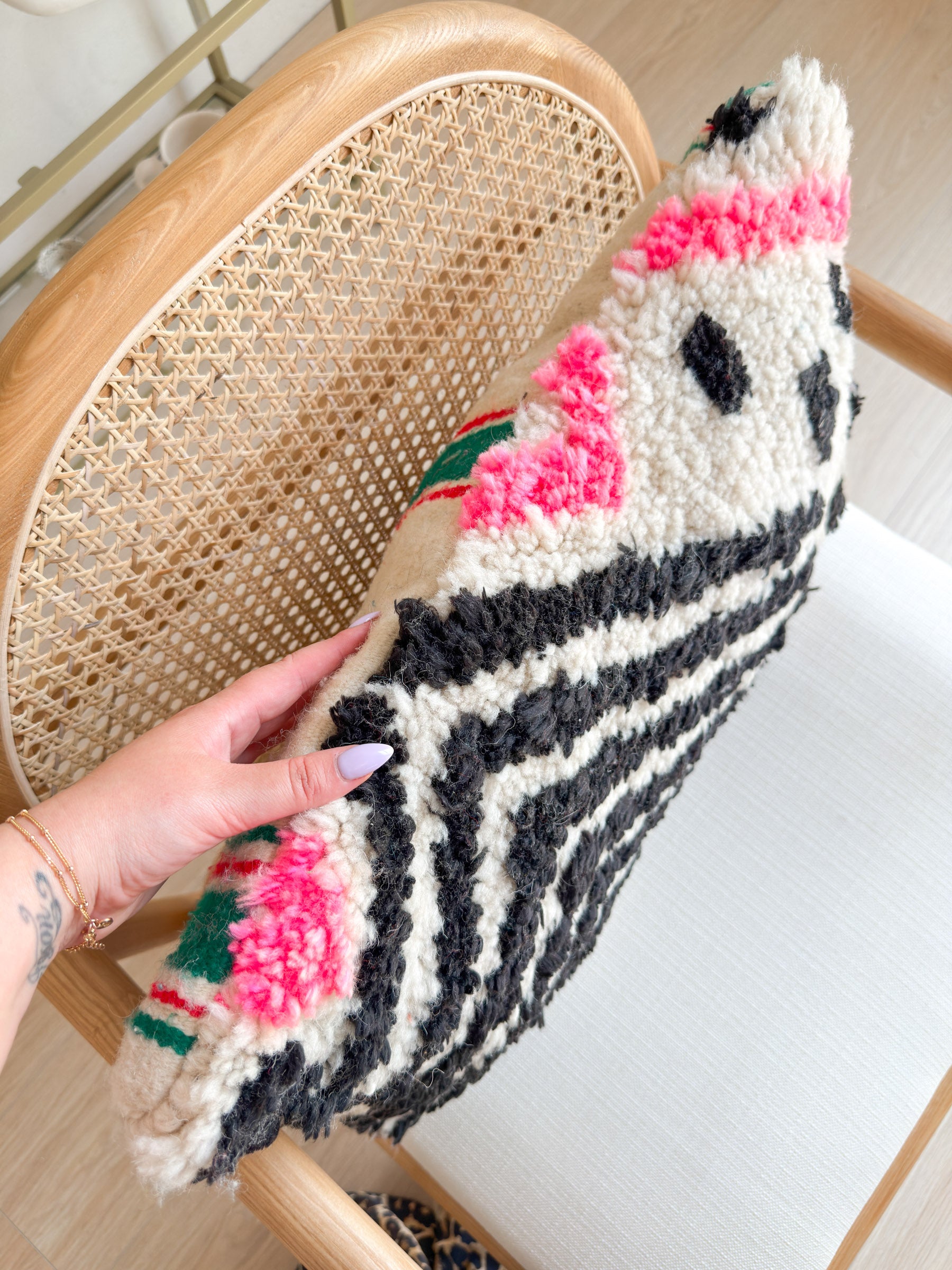 Coussin berbère coloré n°1