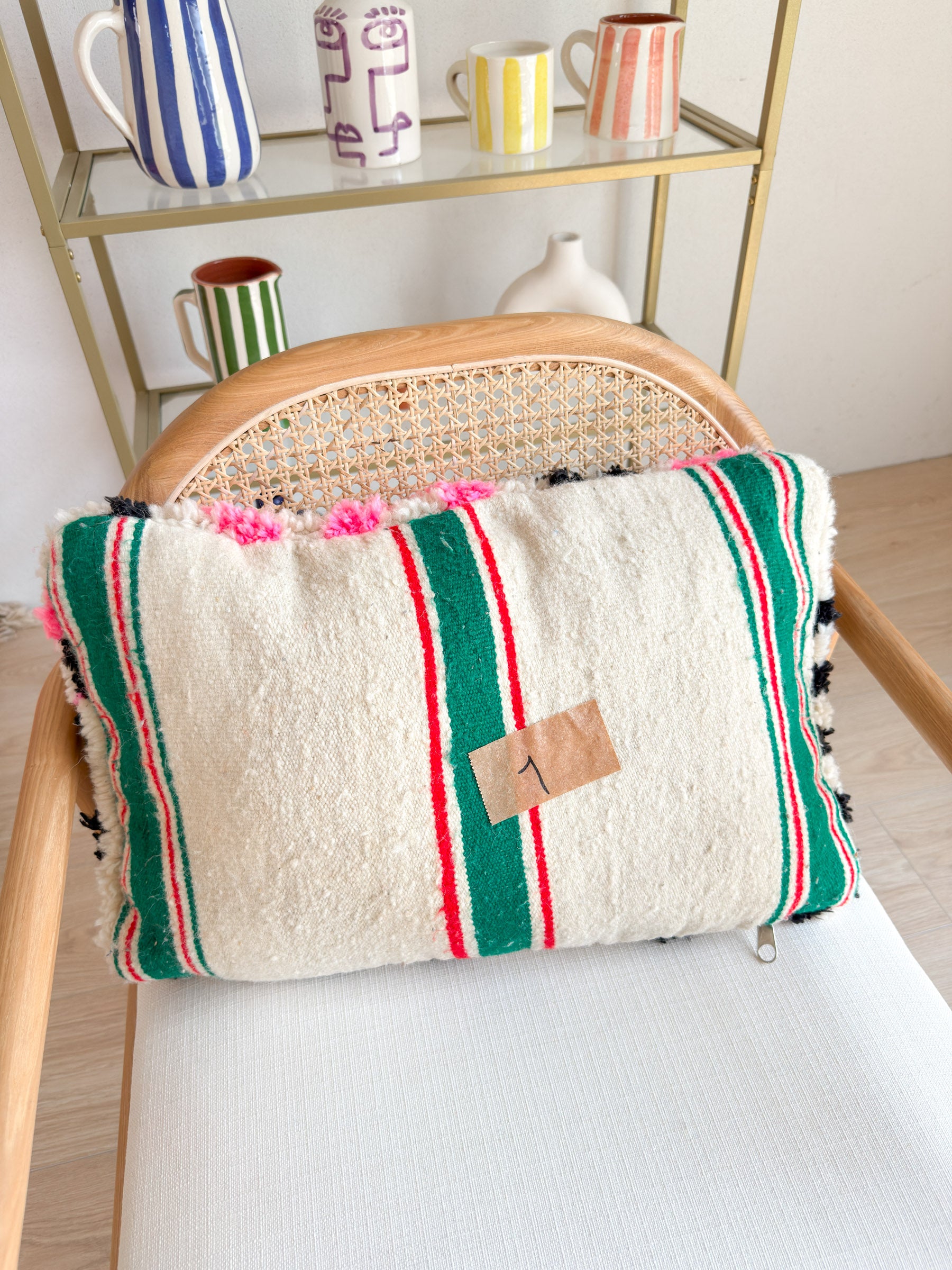 Coussin berbère coloré n°1