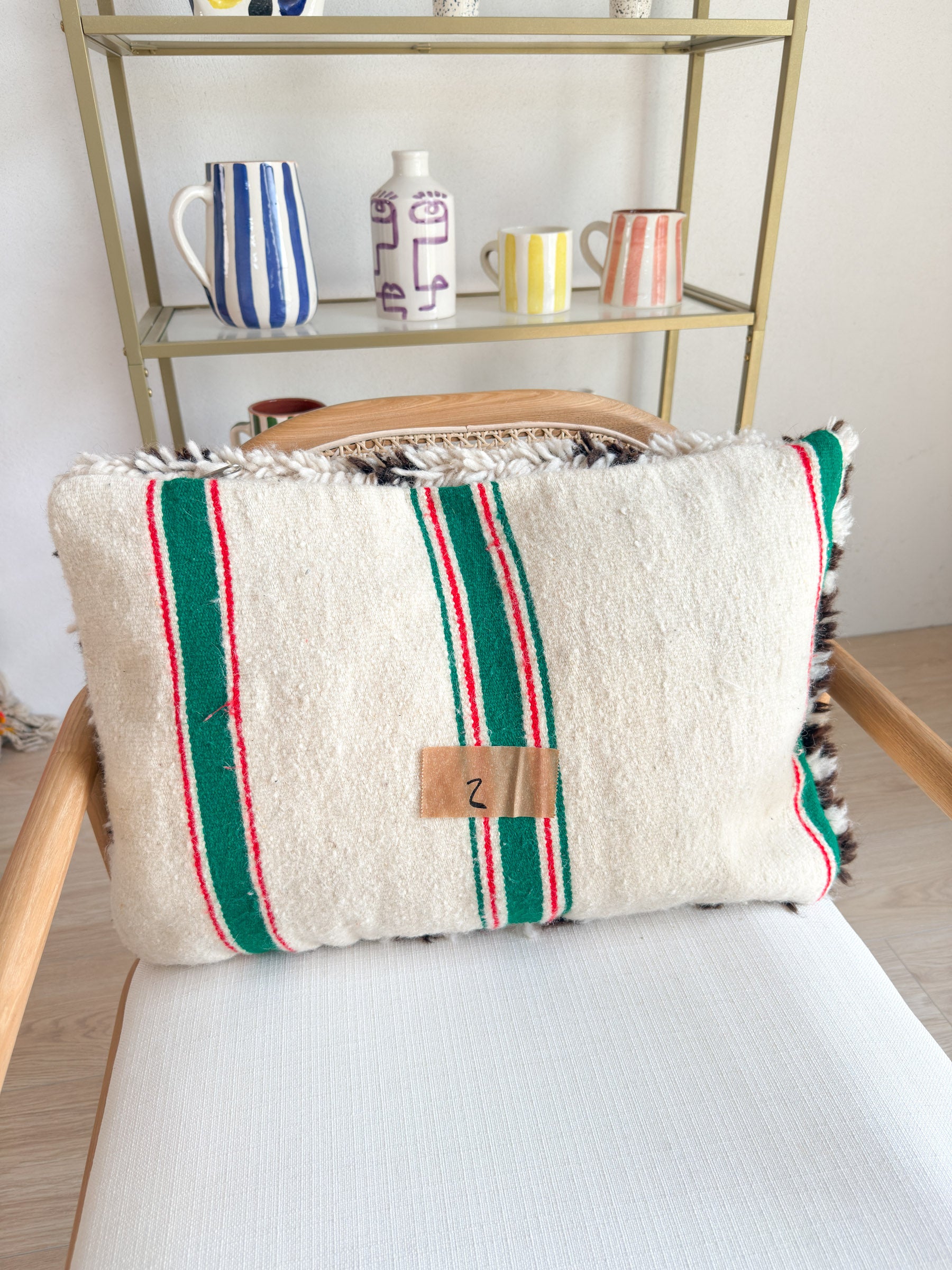 Colorful Berber cushion no. 2