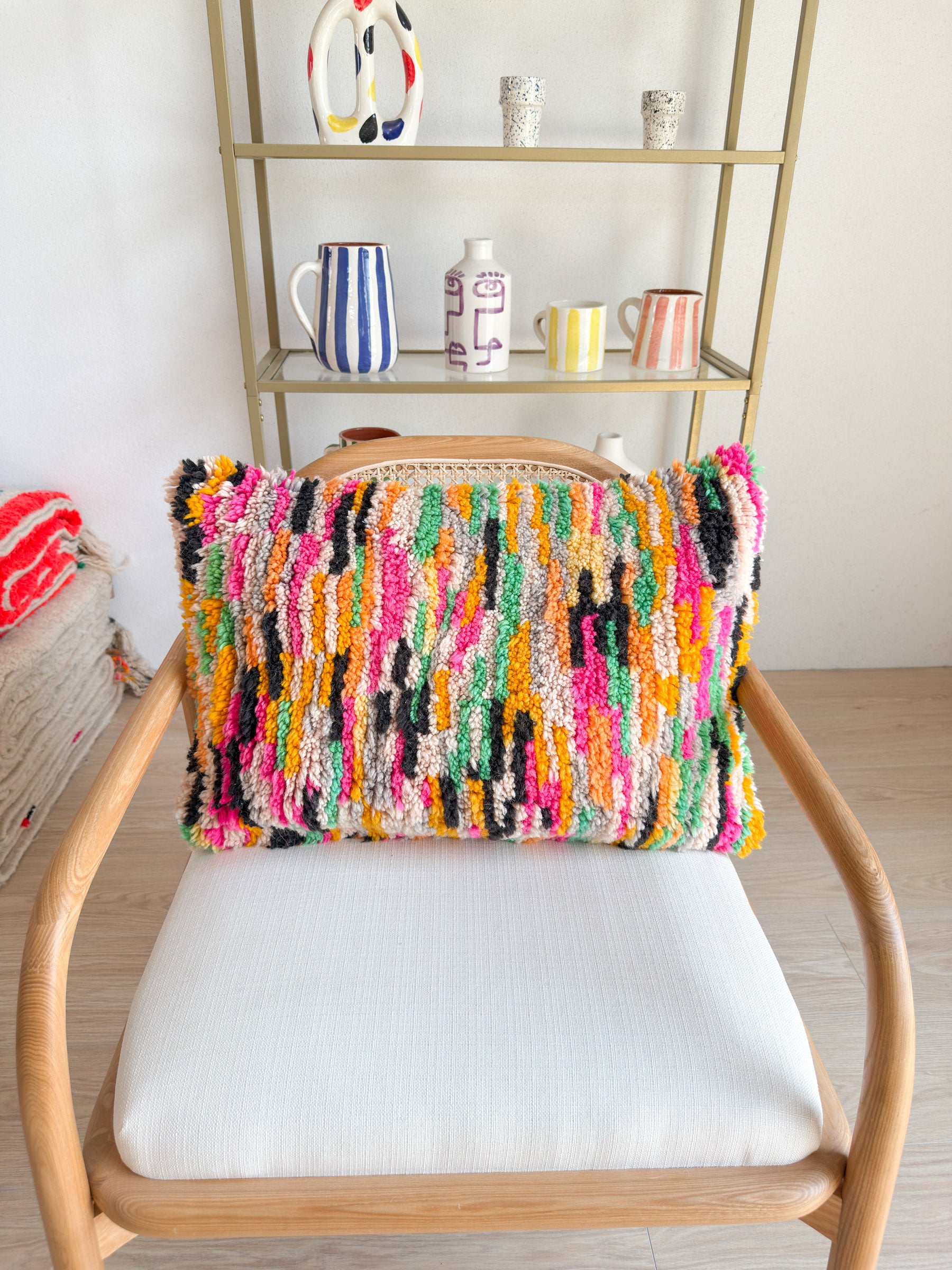 Coussin berbère coloré n°7