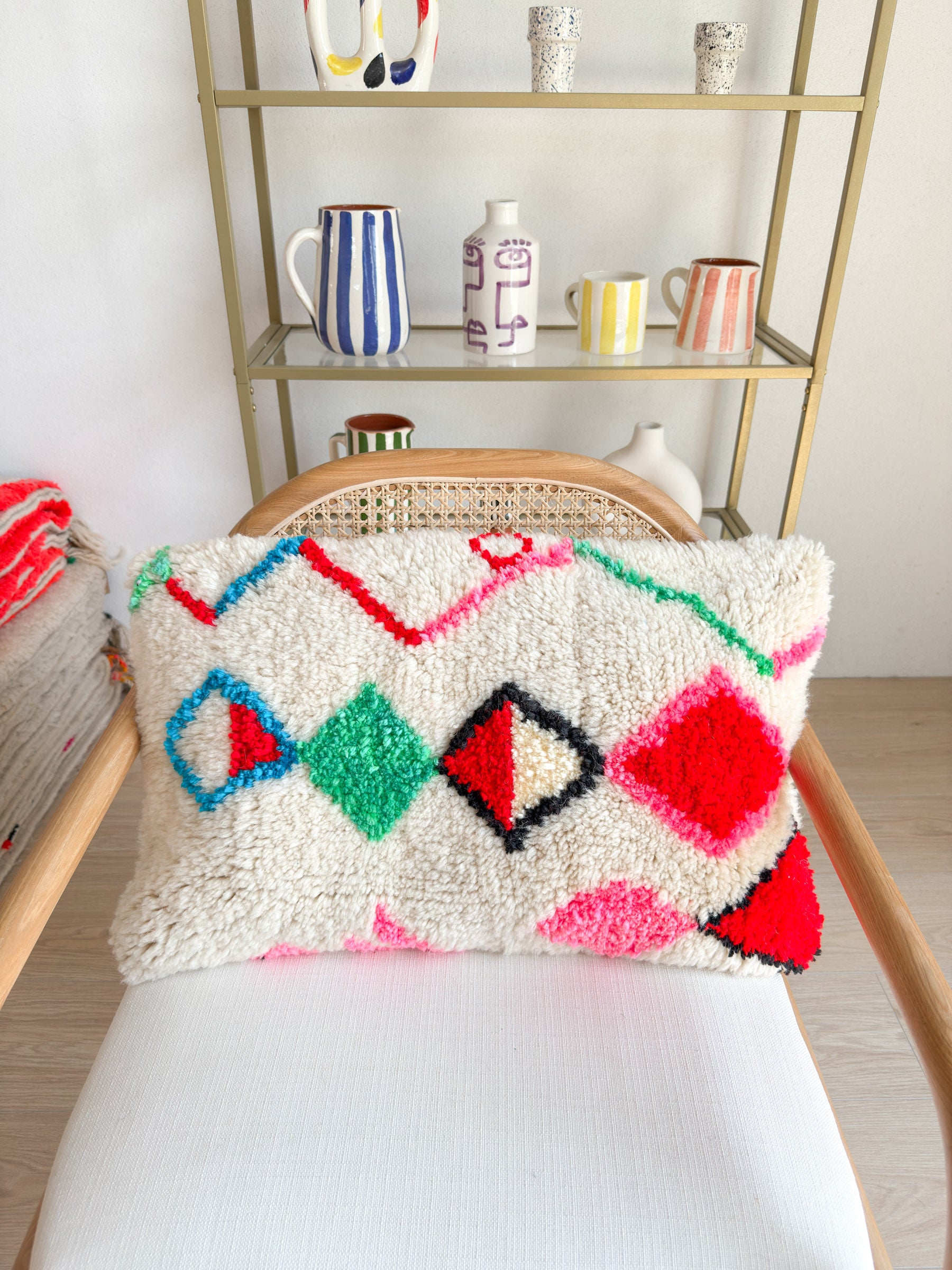 Coussin berbère coloré n°6