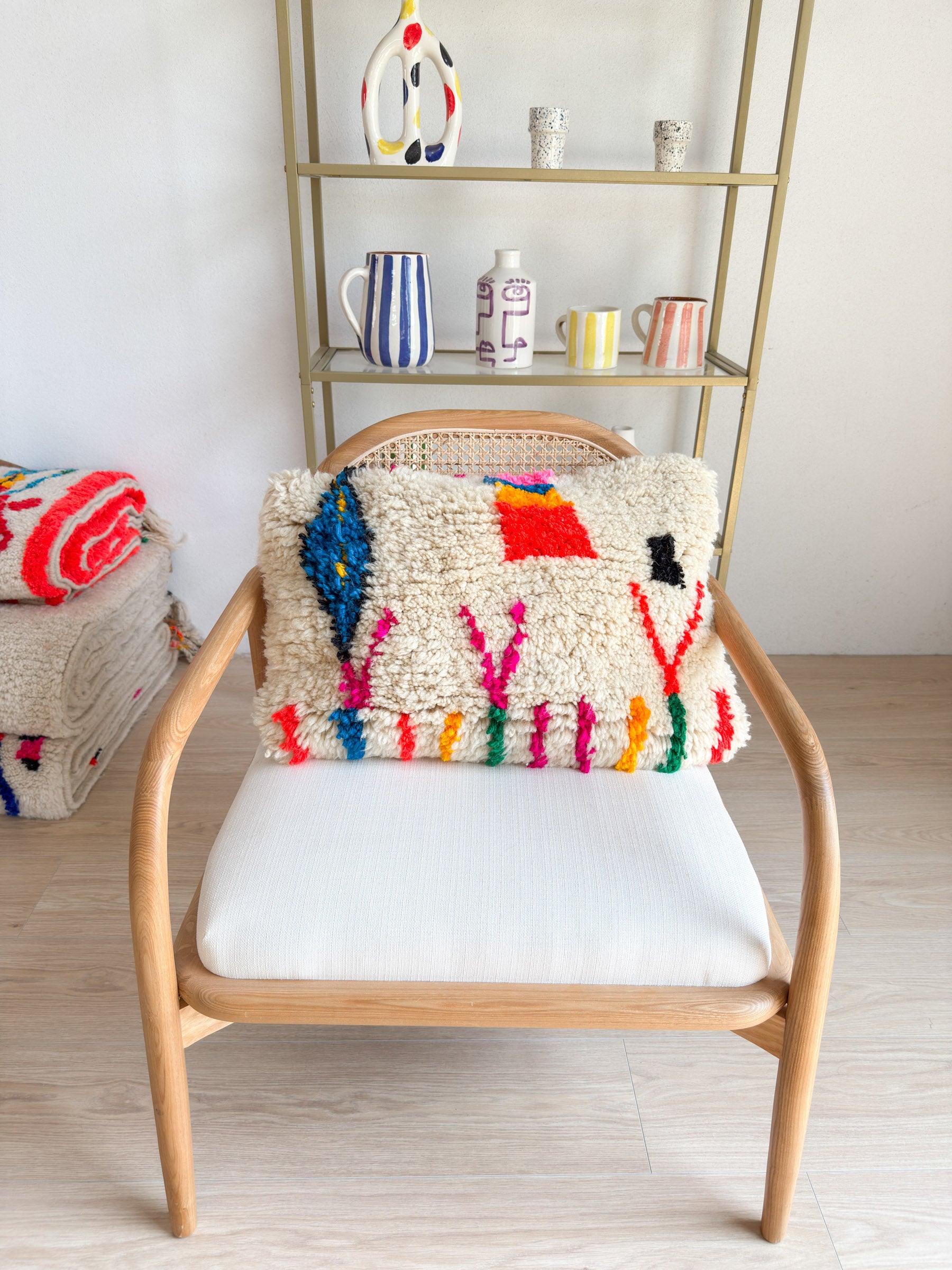Coussin berbère coloré n°9