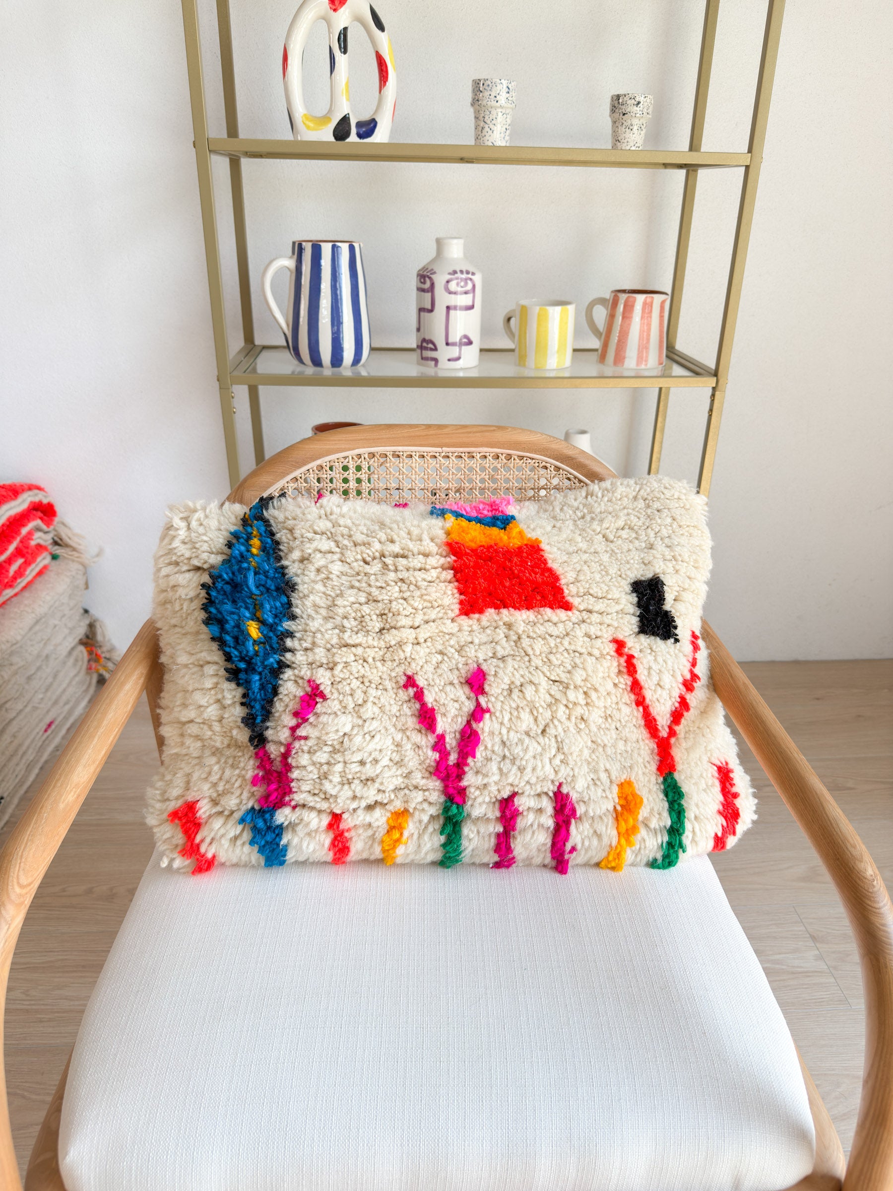 Coussin berbère coloré n°9