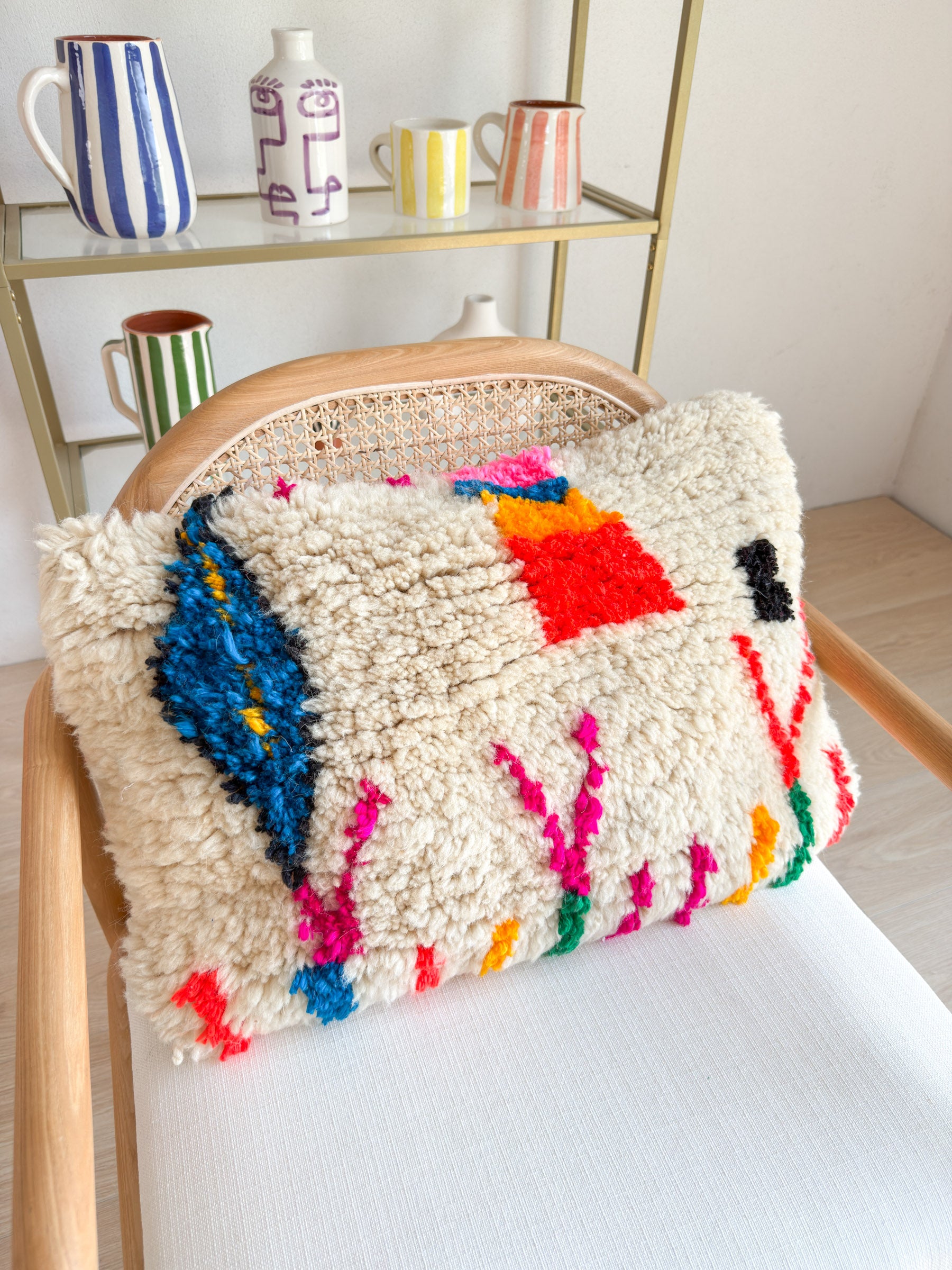 Coussin berbère coloré n°9