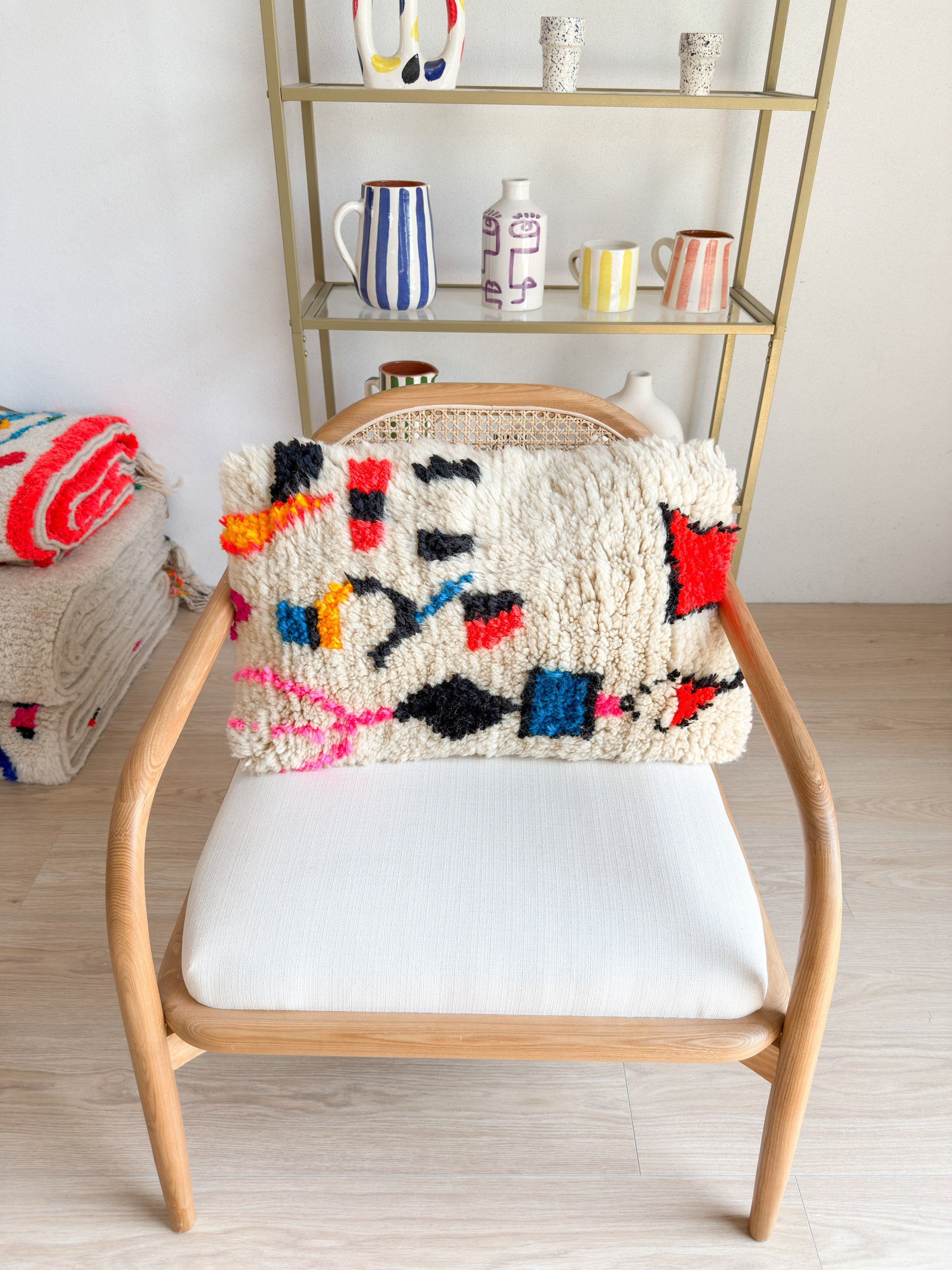 Coussin berbère coloré n°8