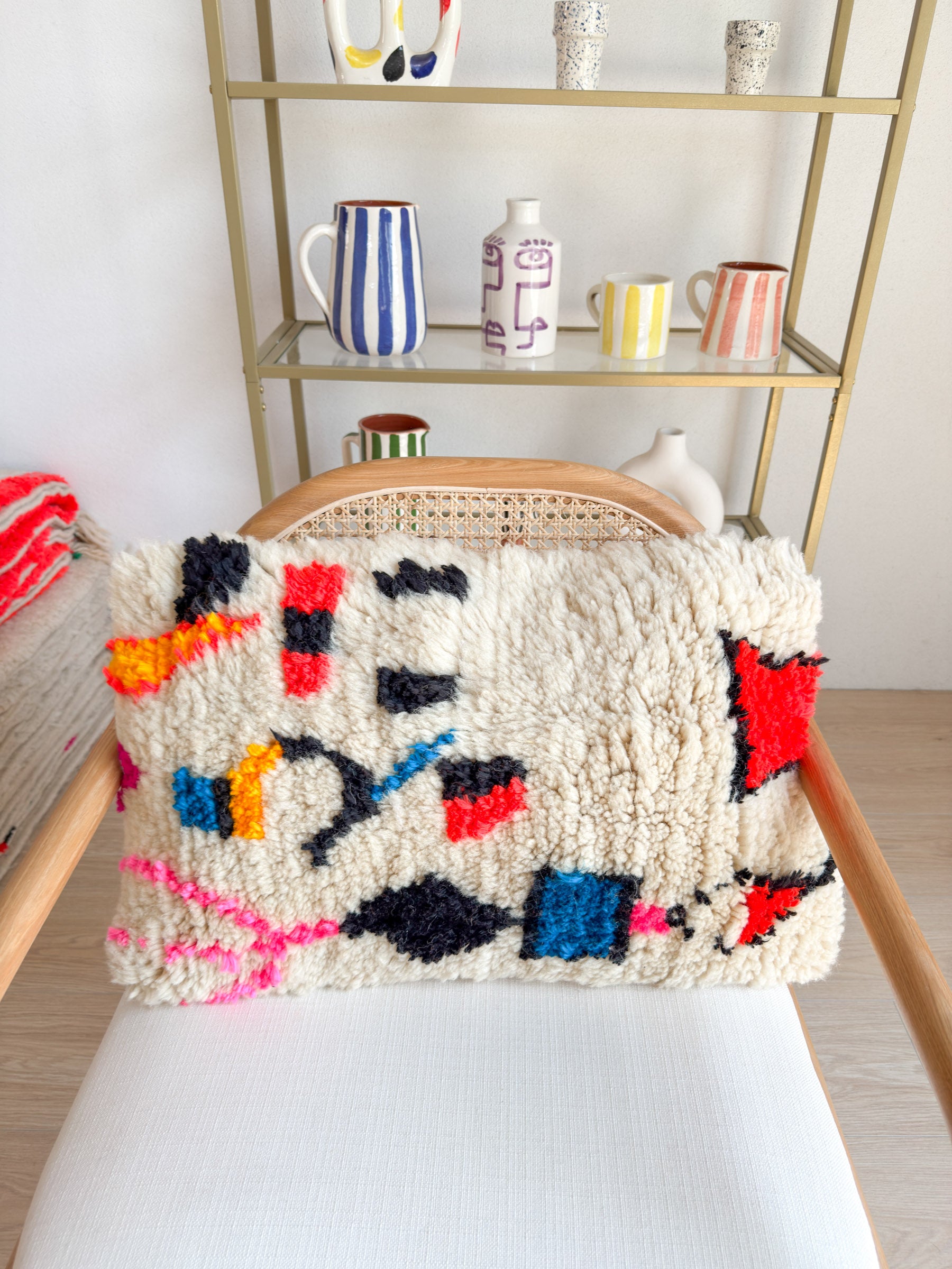 Coussin berbère coloré n°8