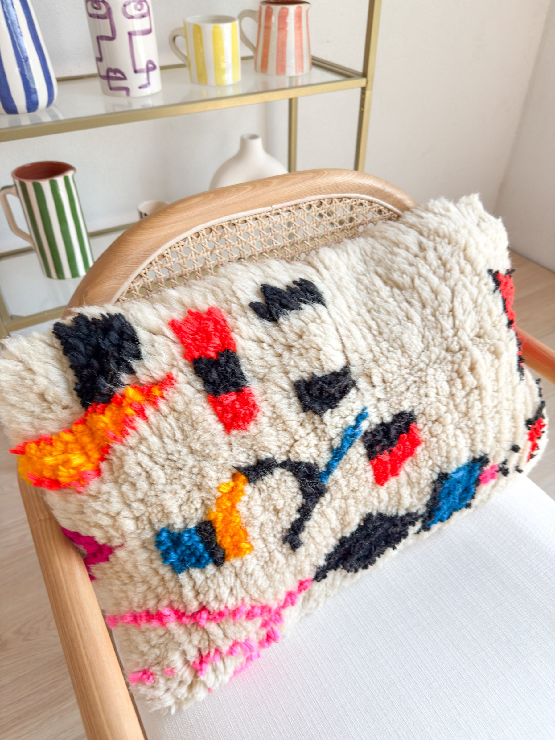 Coussin berbère coloré n°8