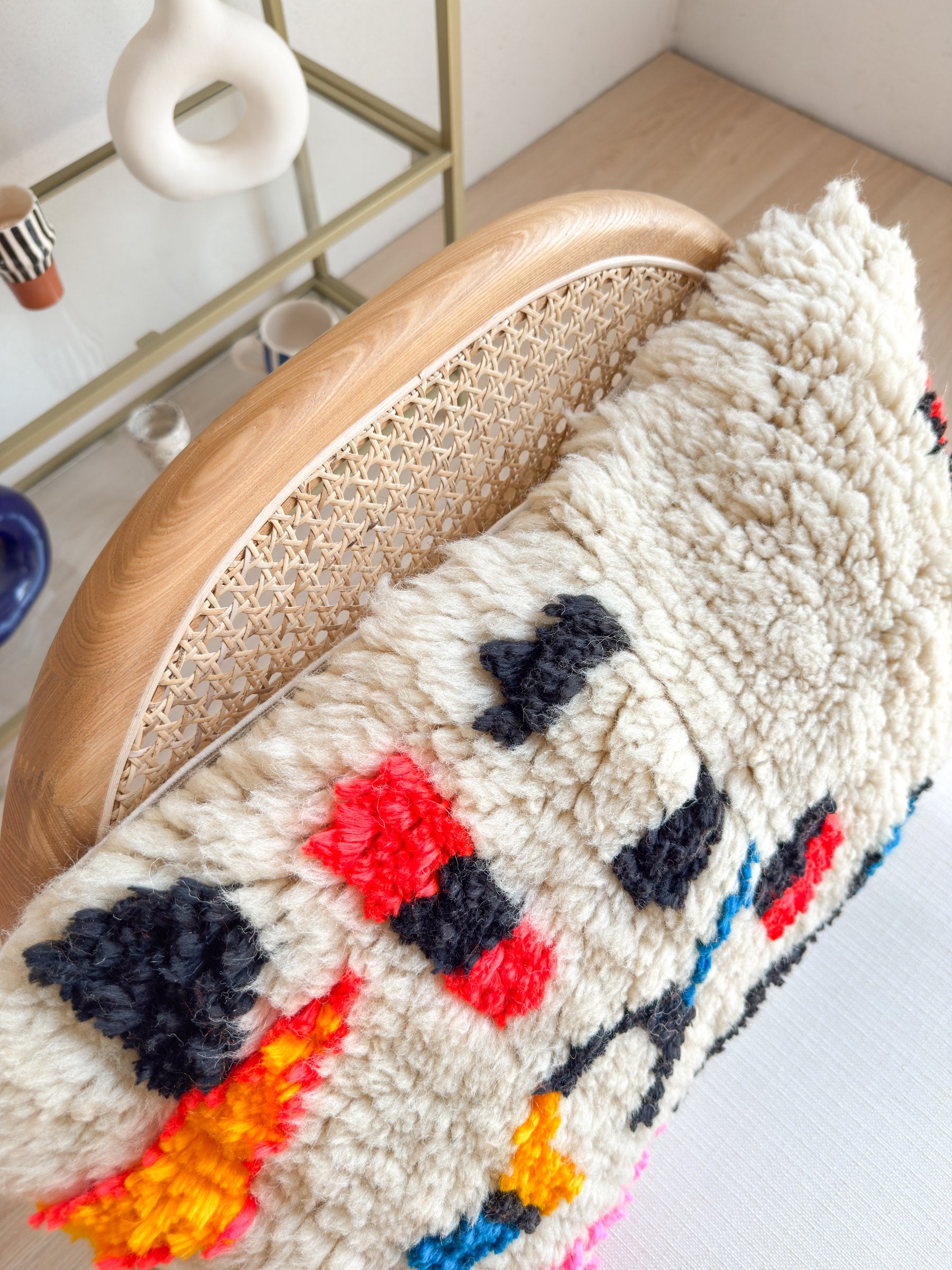 Coussin berbère coloré n°8