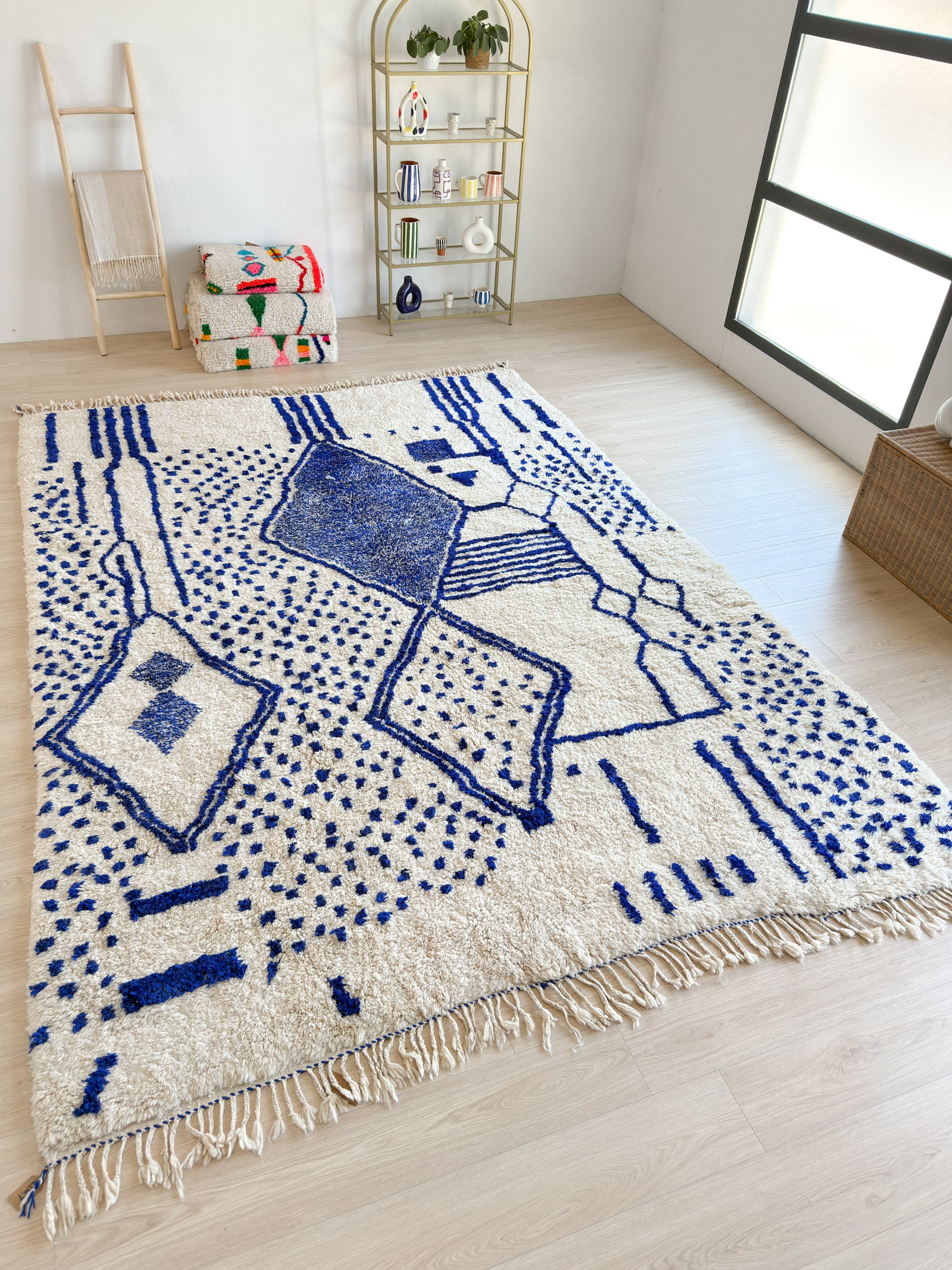 Tapis berbère coloré 268 x 382 cm - n°2147