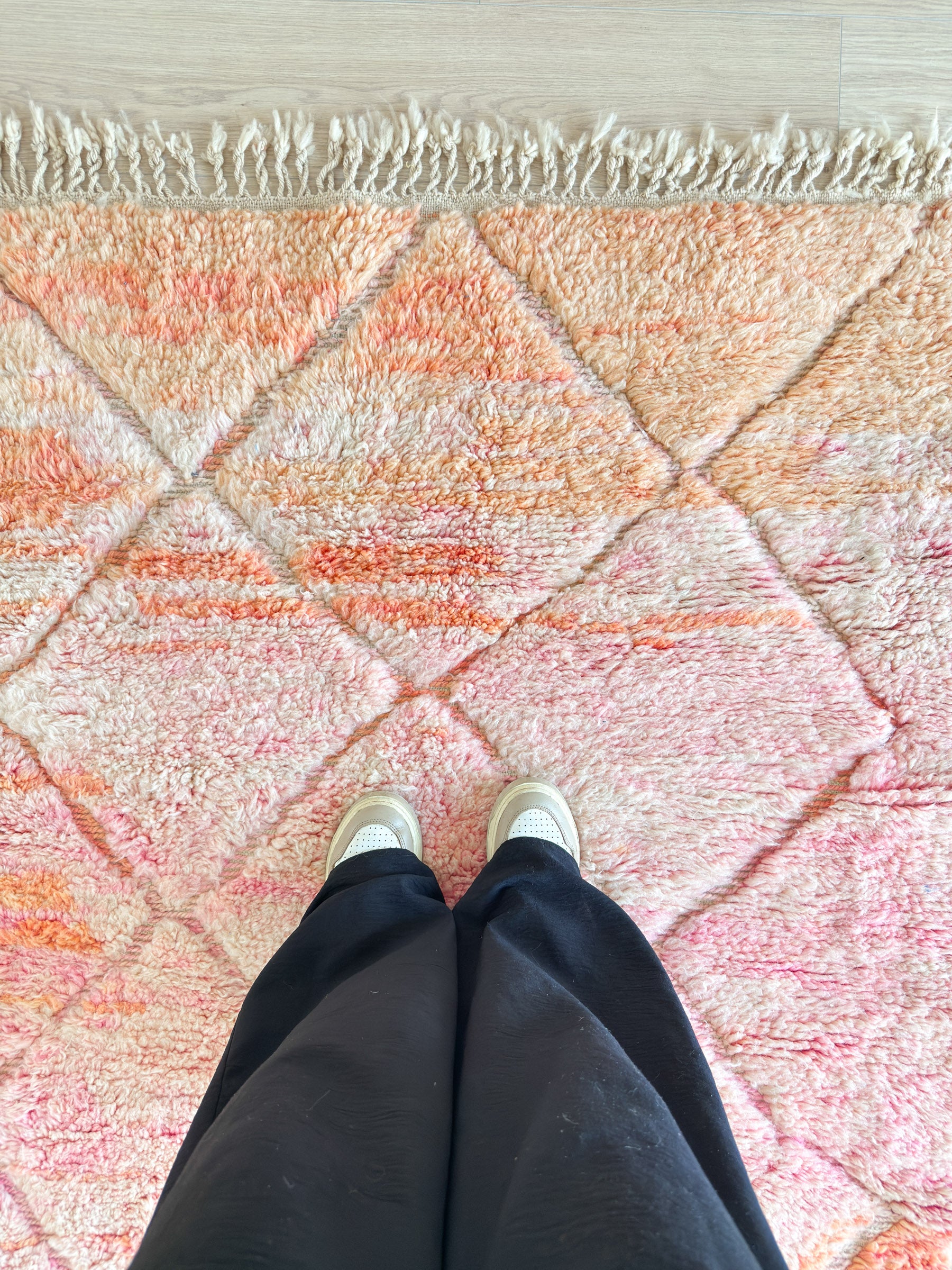 Colorful Berber rug 114 x 165 cm - no. 2086