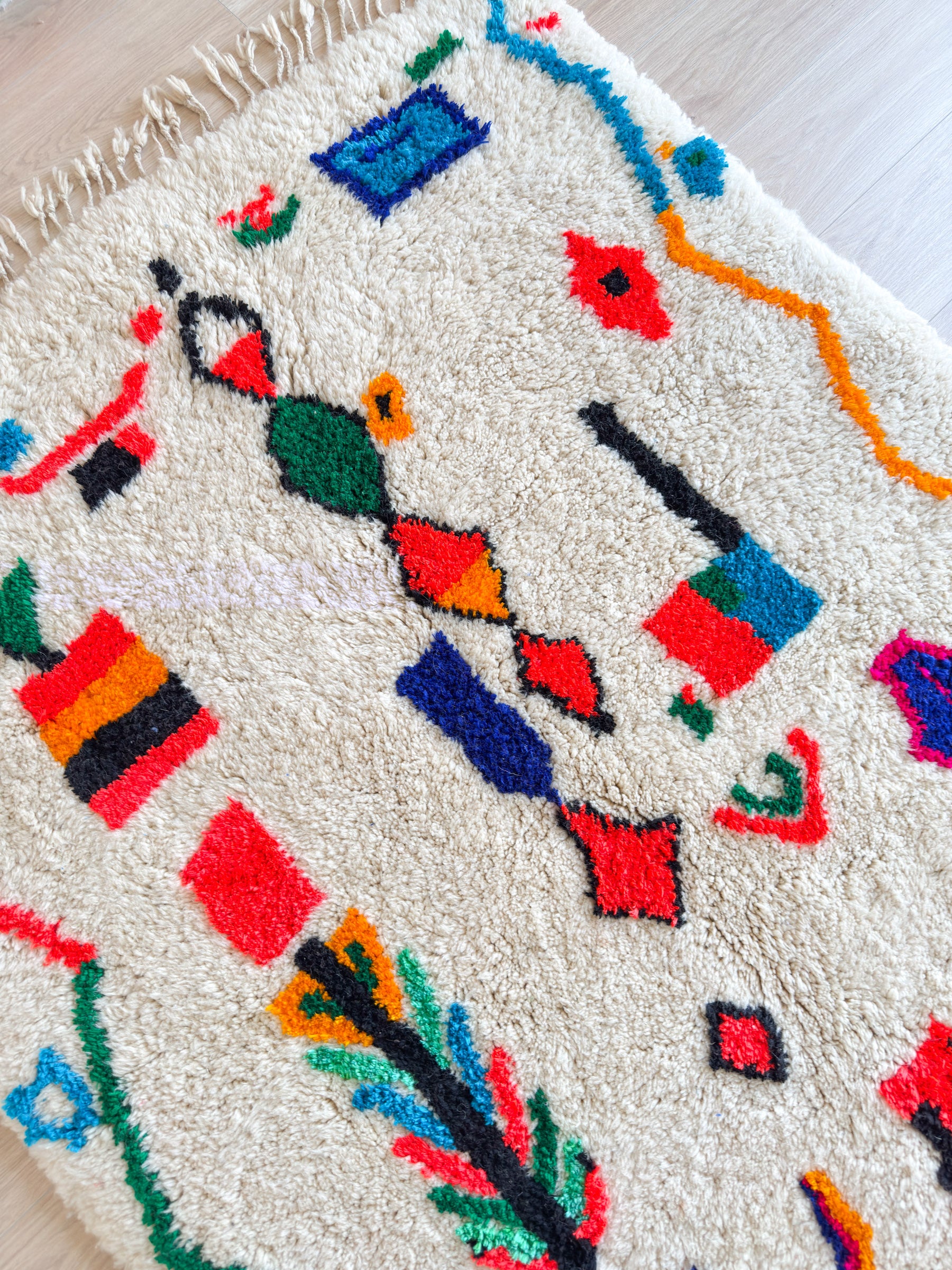 Tapis berbère coloré 149 x 290 cm - n°2026