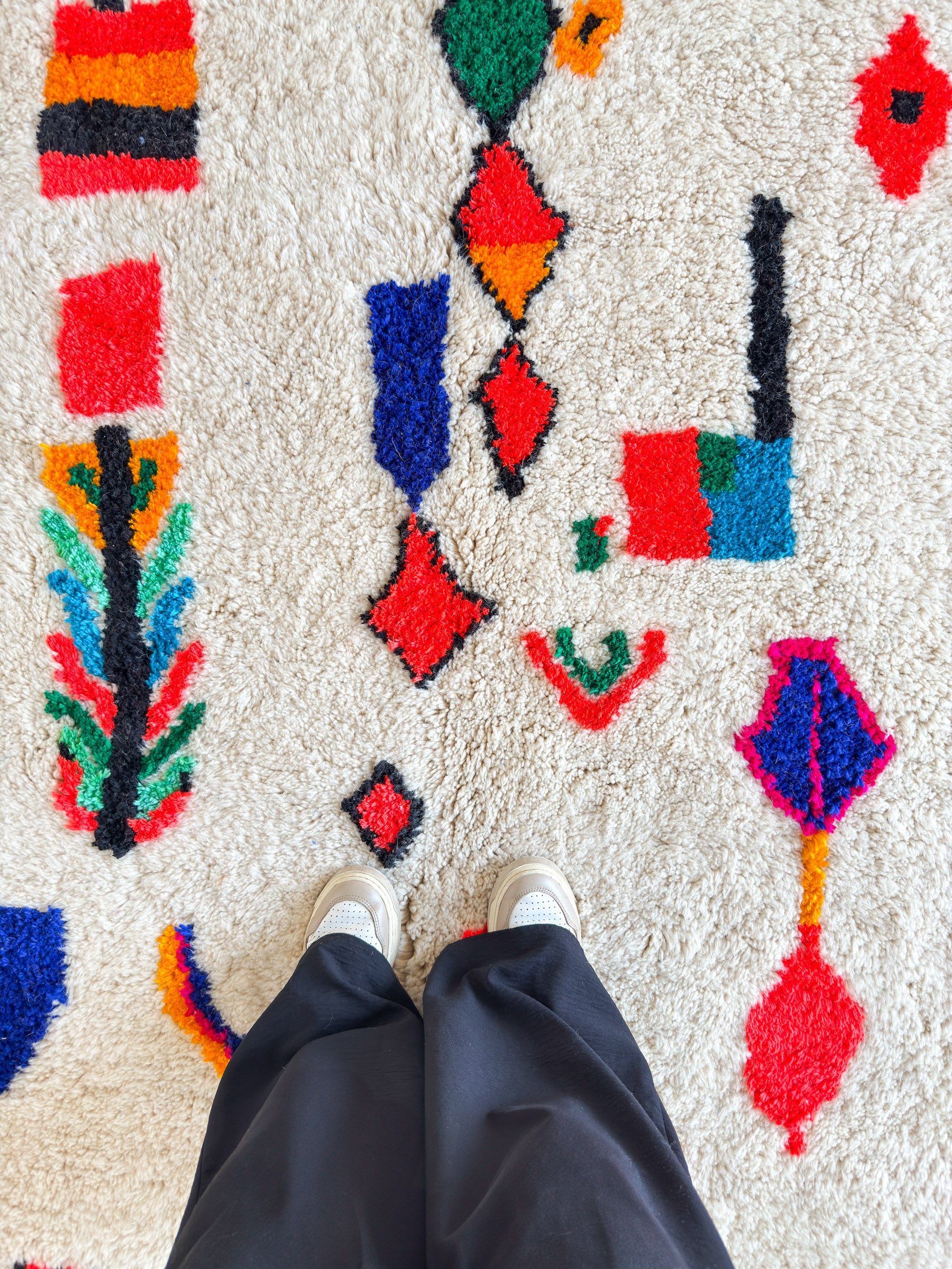 Tapis berbère coloré 149 x 290 cm - n°2026