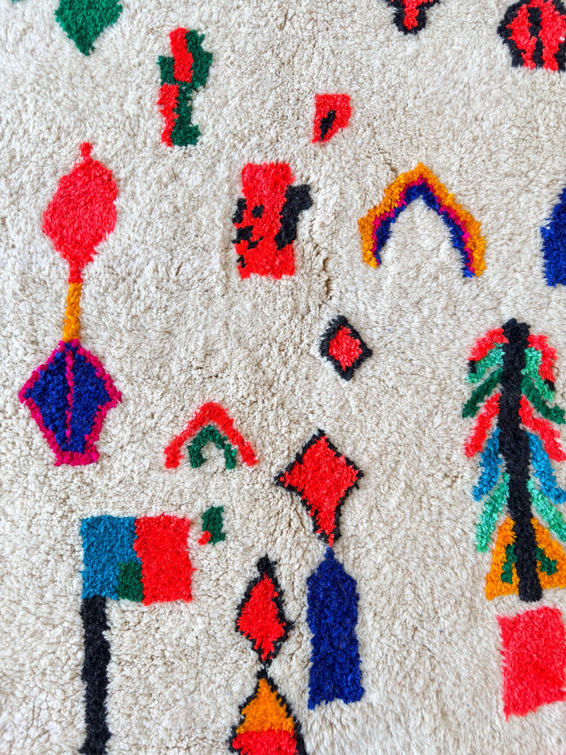 Tapis berbère coloré 149 x 290 cm - n°2026