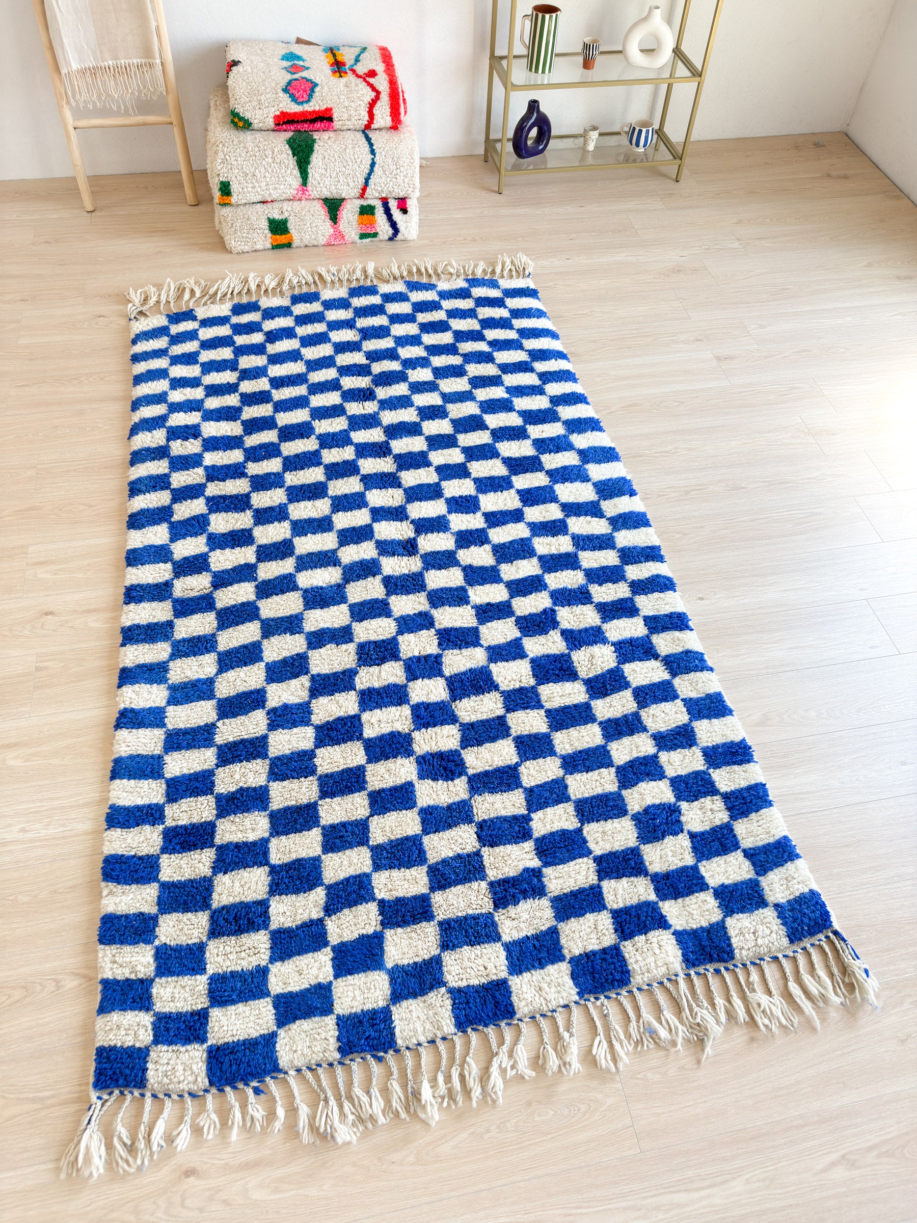 Tapis berbère coloré 151 x 278 cm - n°2055