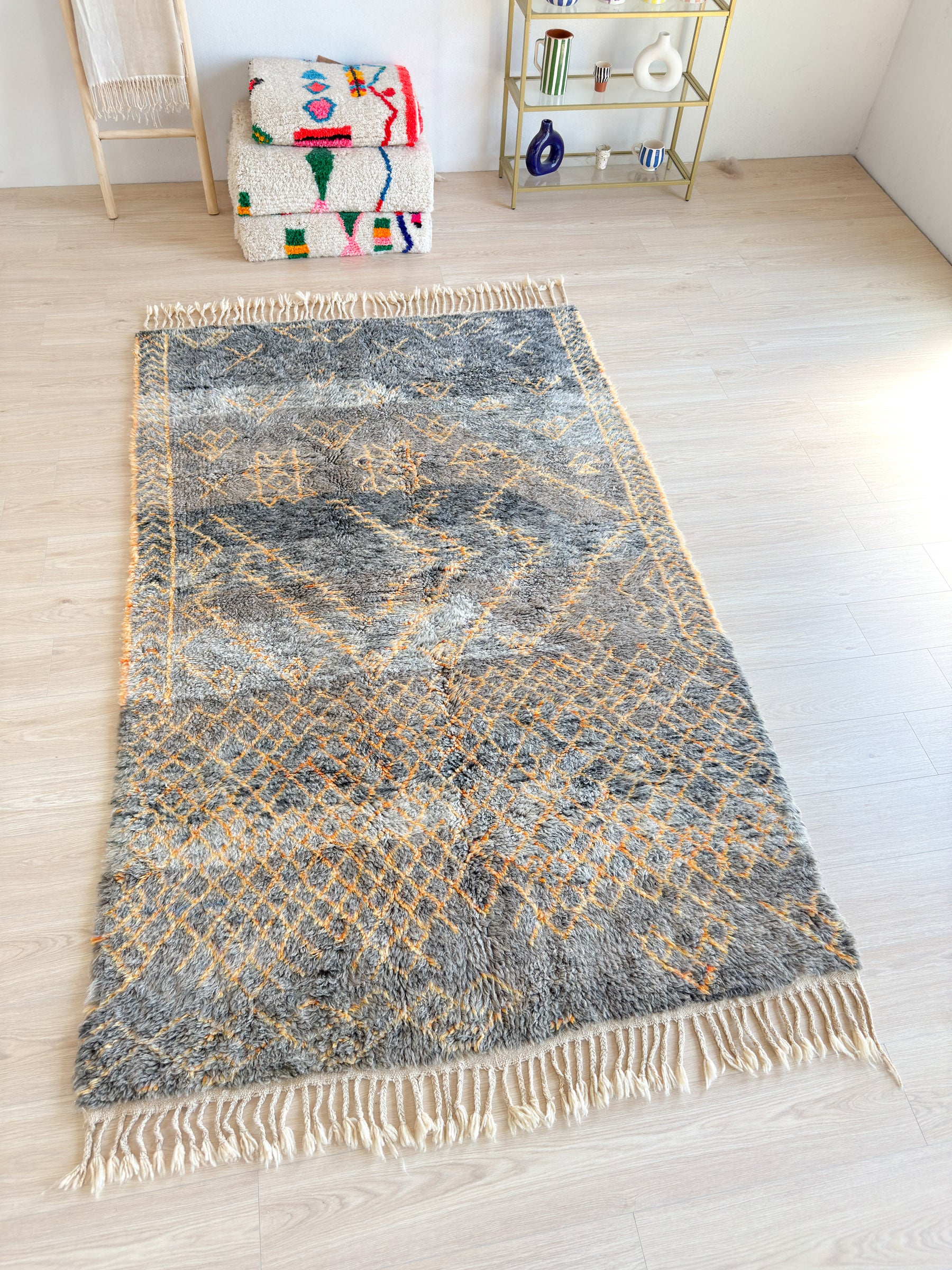 Tapis berbère coloré 165 x 284 cm - n°1962
