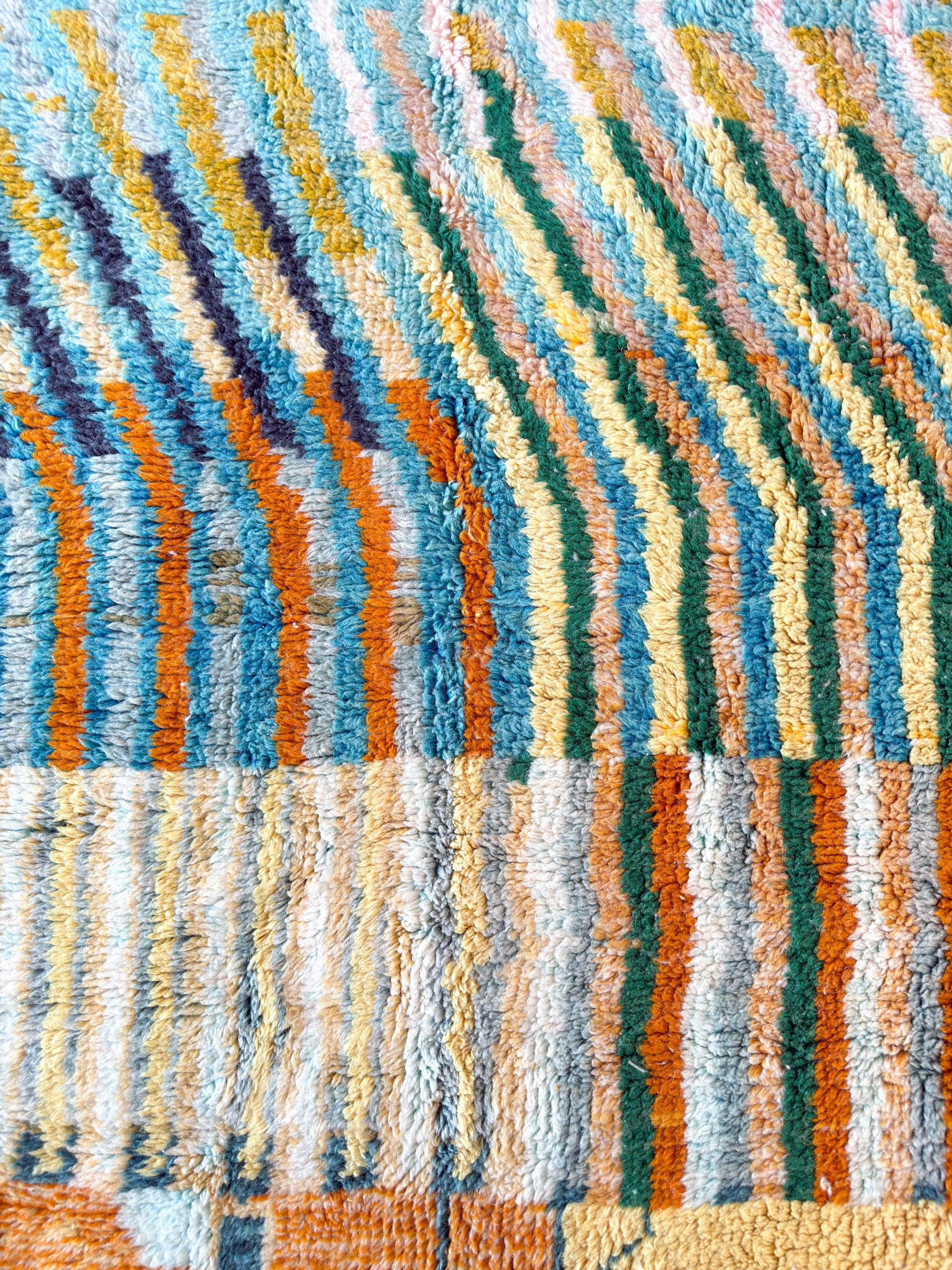 Tapis berbère coloré 160 x 263 cm - n°1908