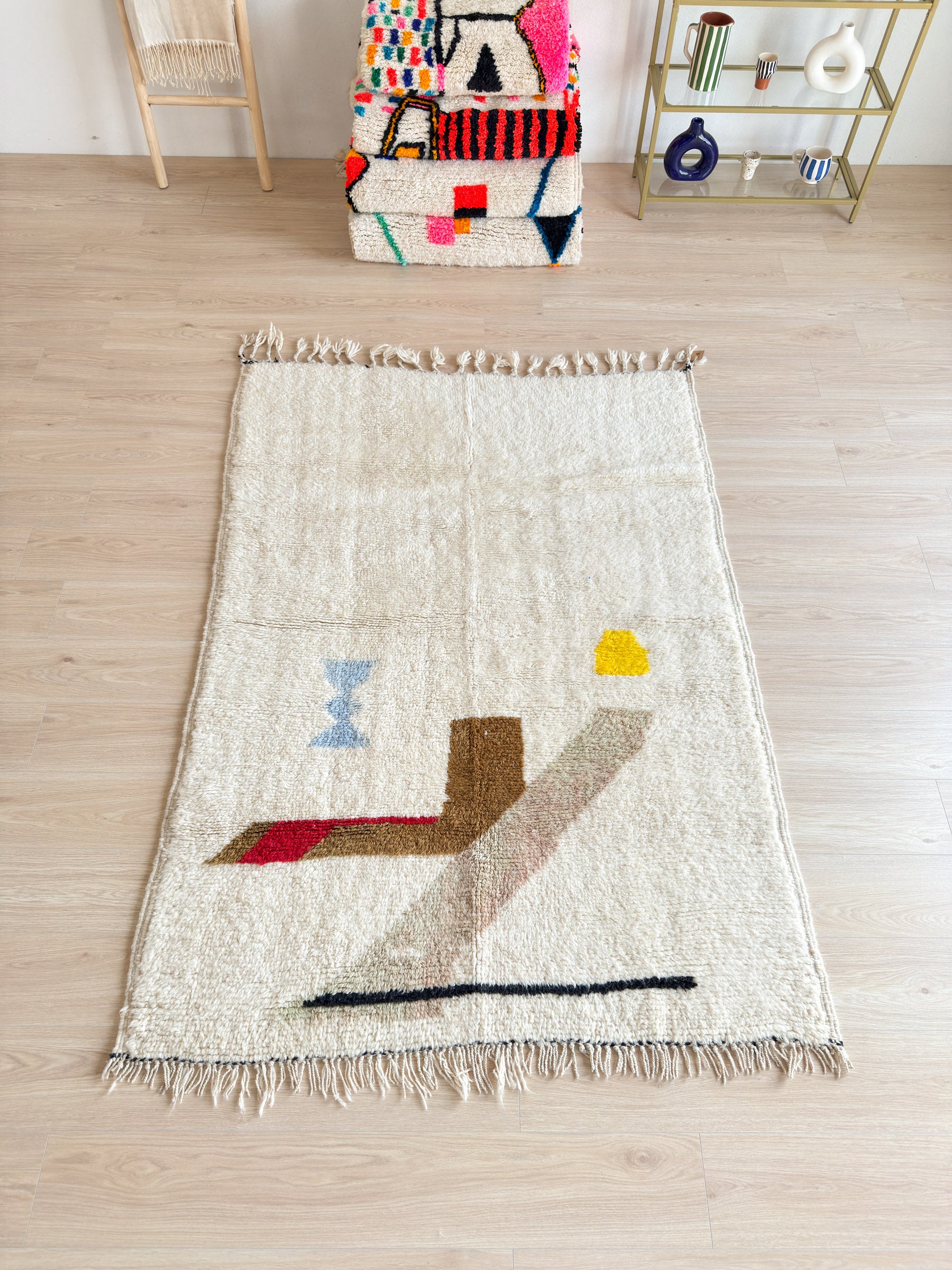 Tapis Berbère coloré 147 x 218 cm - n°1498