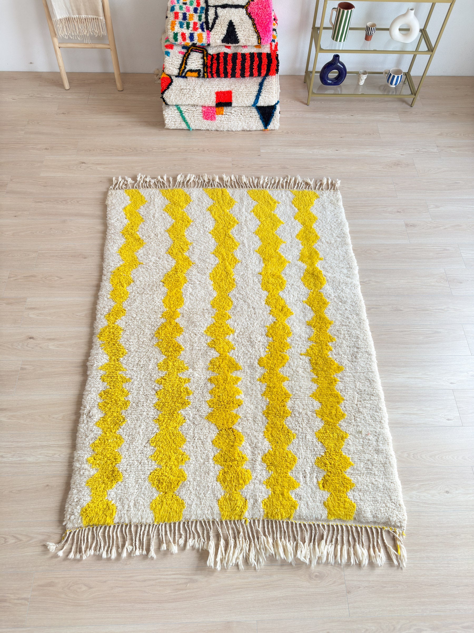 Tapis Berbère coloré 150 x 222 cm - n°1899