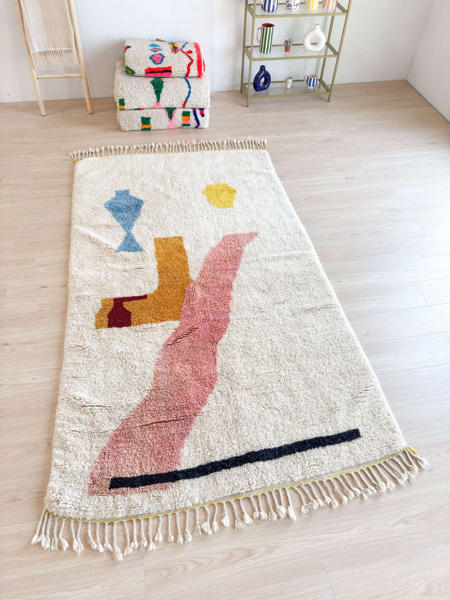 Tapis berbère coloré 156 x 292 cm - n°2083