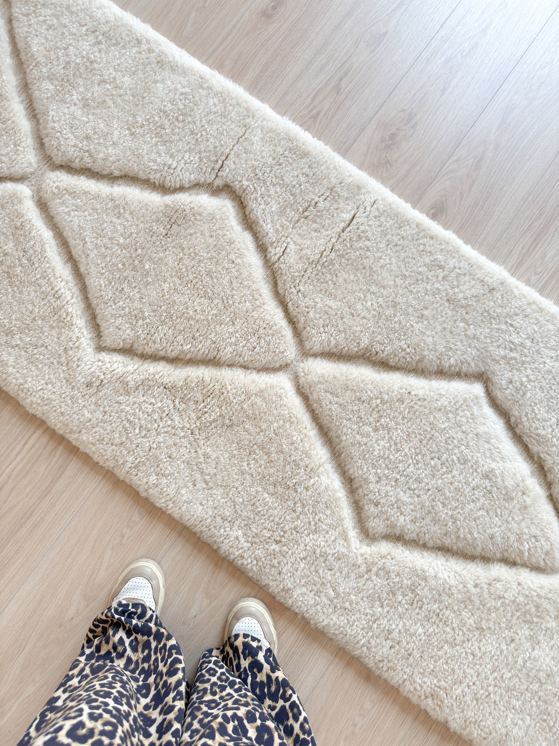 Tapis de couloir Beni Ouarain 82 x 280 cm - n°2078