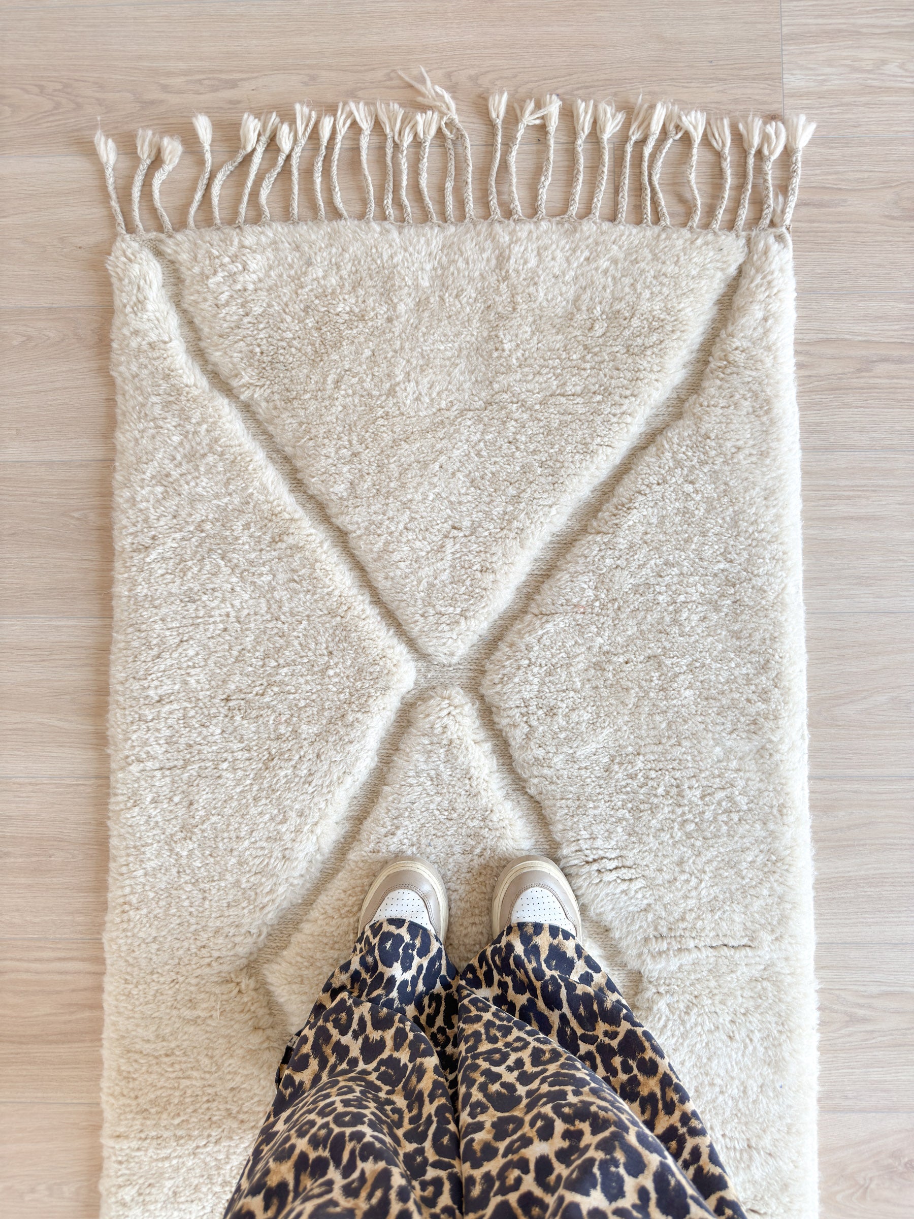 Tapis de couloir Beni Ouarain 82 x 280 cm - n°2078