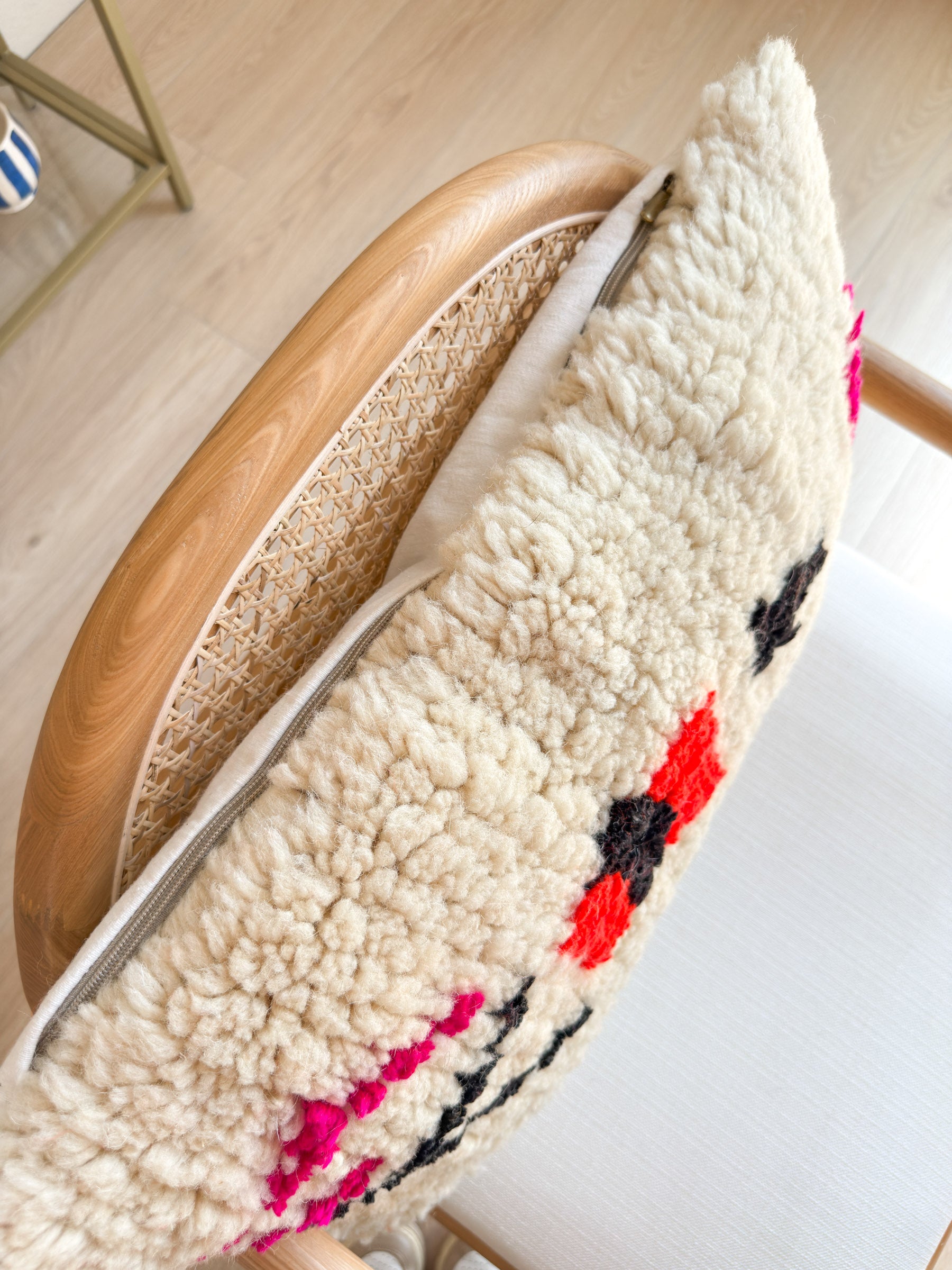 Colorful Berber cushion no. 17