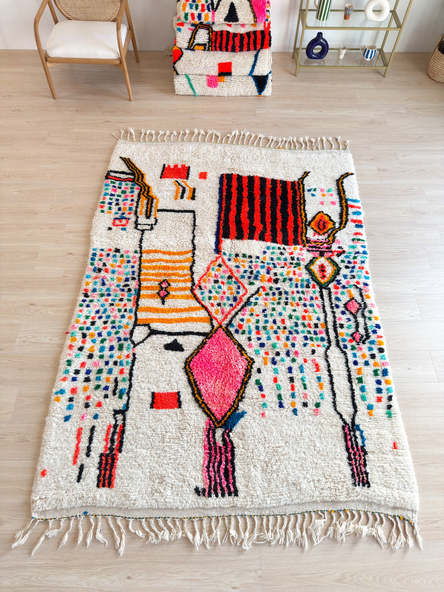 Tapis Berbère Coloré 186 x 280 cm - n°1775