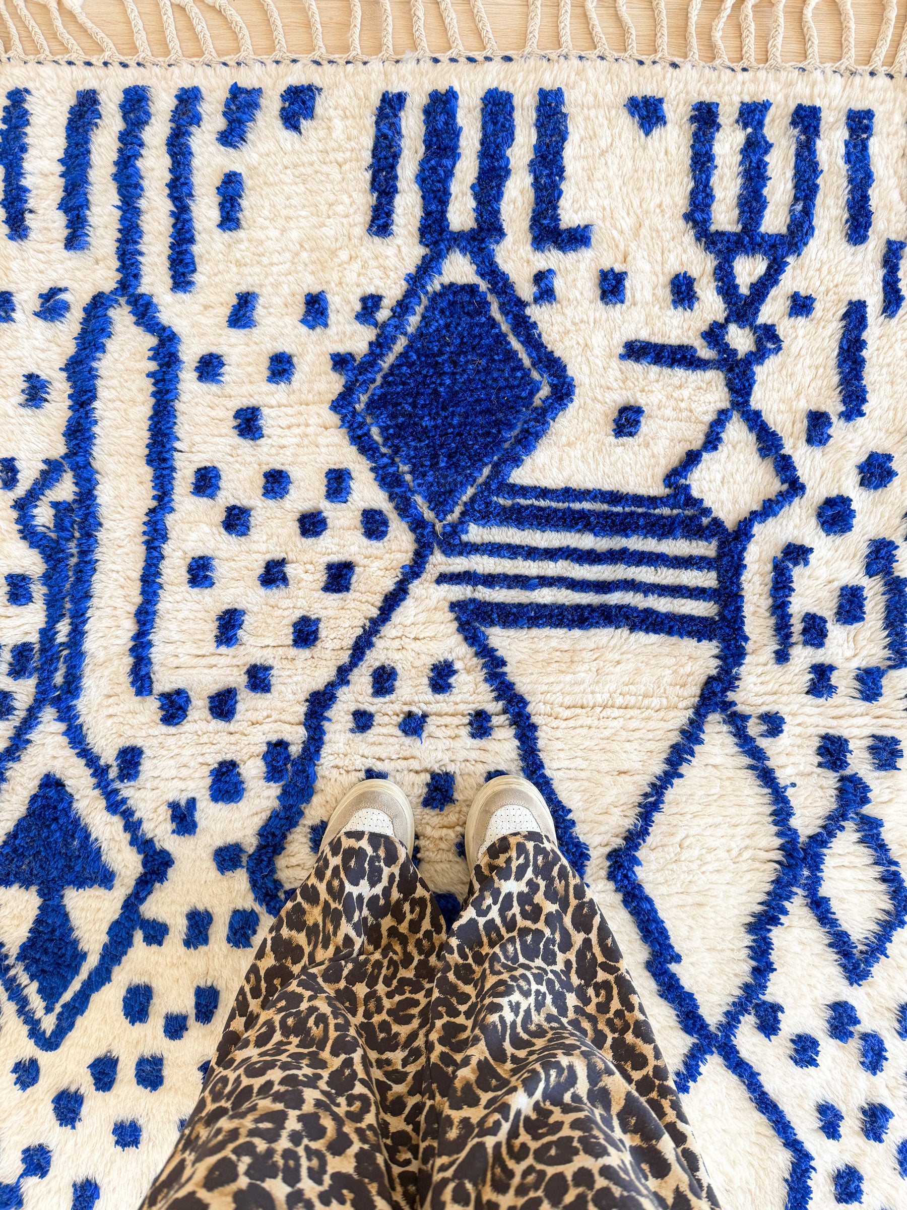 Tapis berbère coloré 108 x 172 cm - n°2430