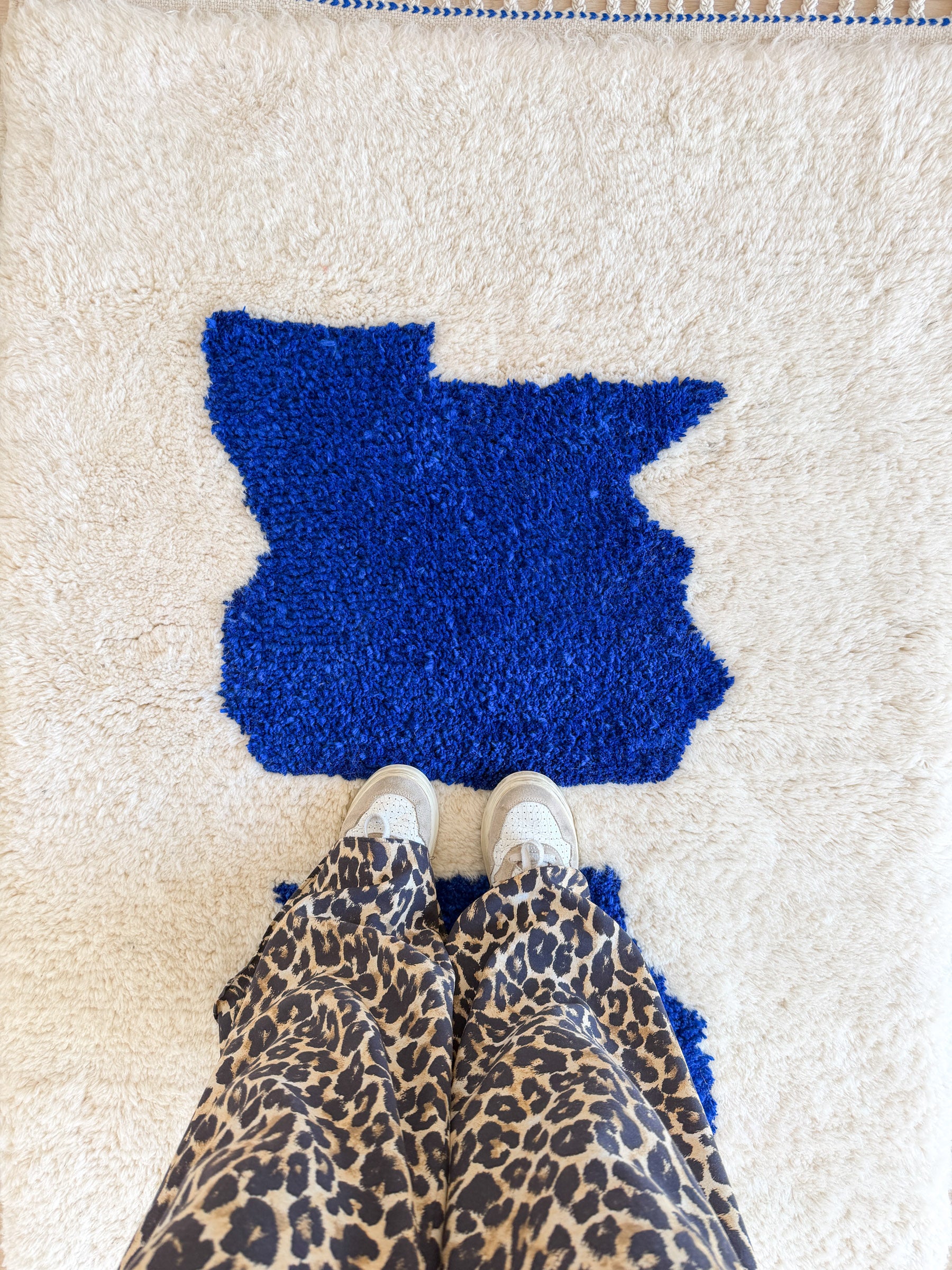 Tapis berbère coloré 104 x 165 cm - n°2440