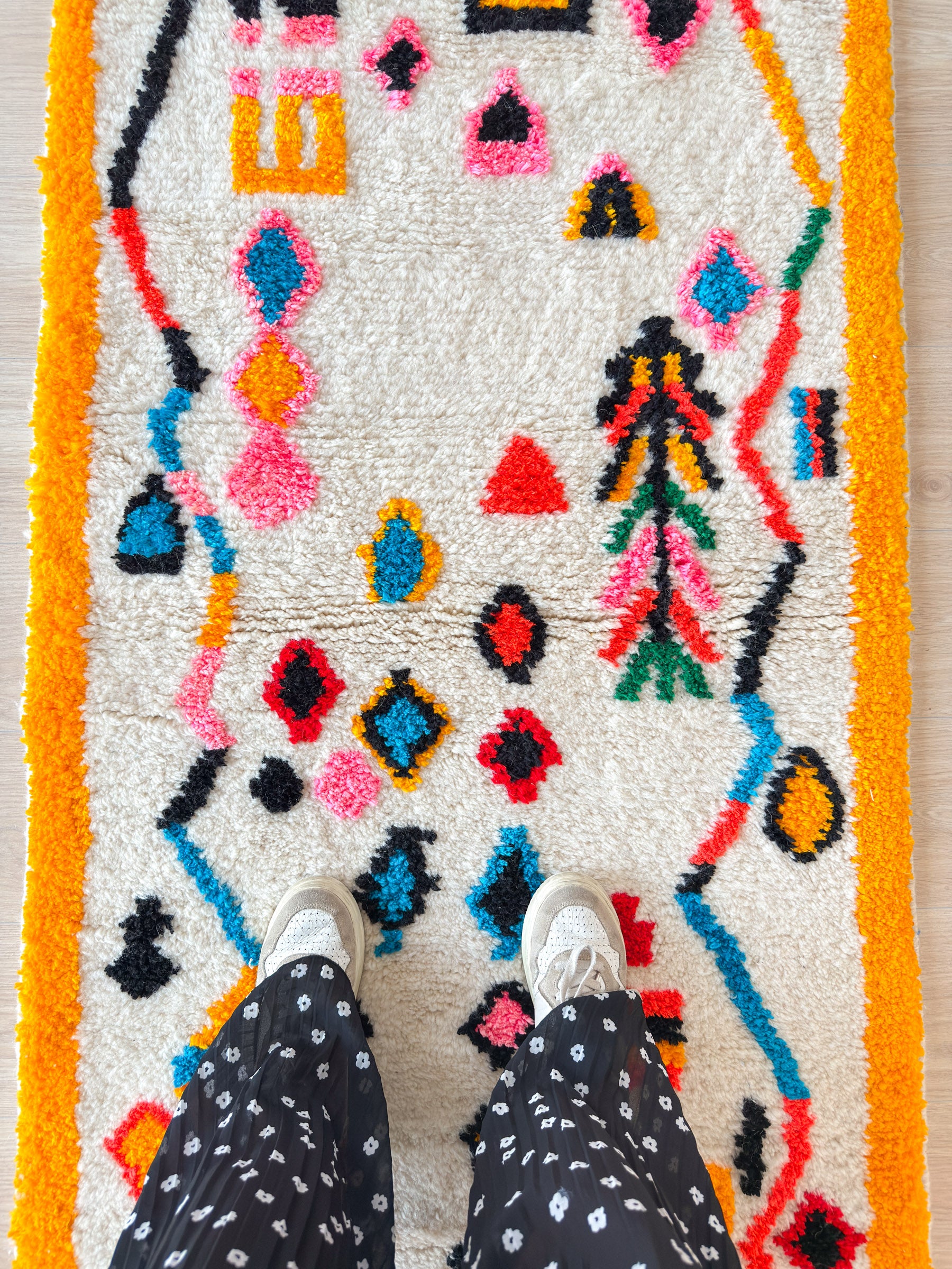 Tapis Berbère de Couloir 88 x 274 cm - n°1864