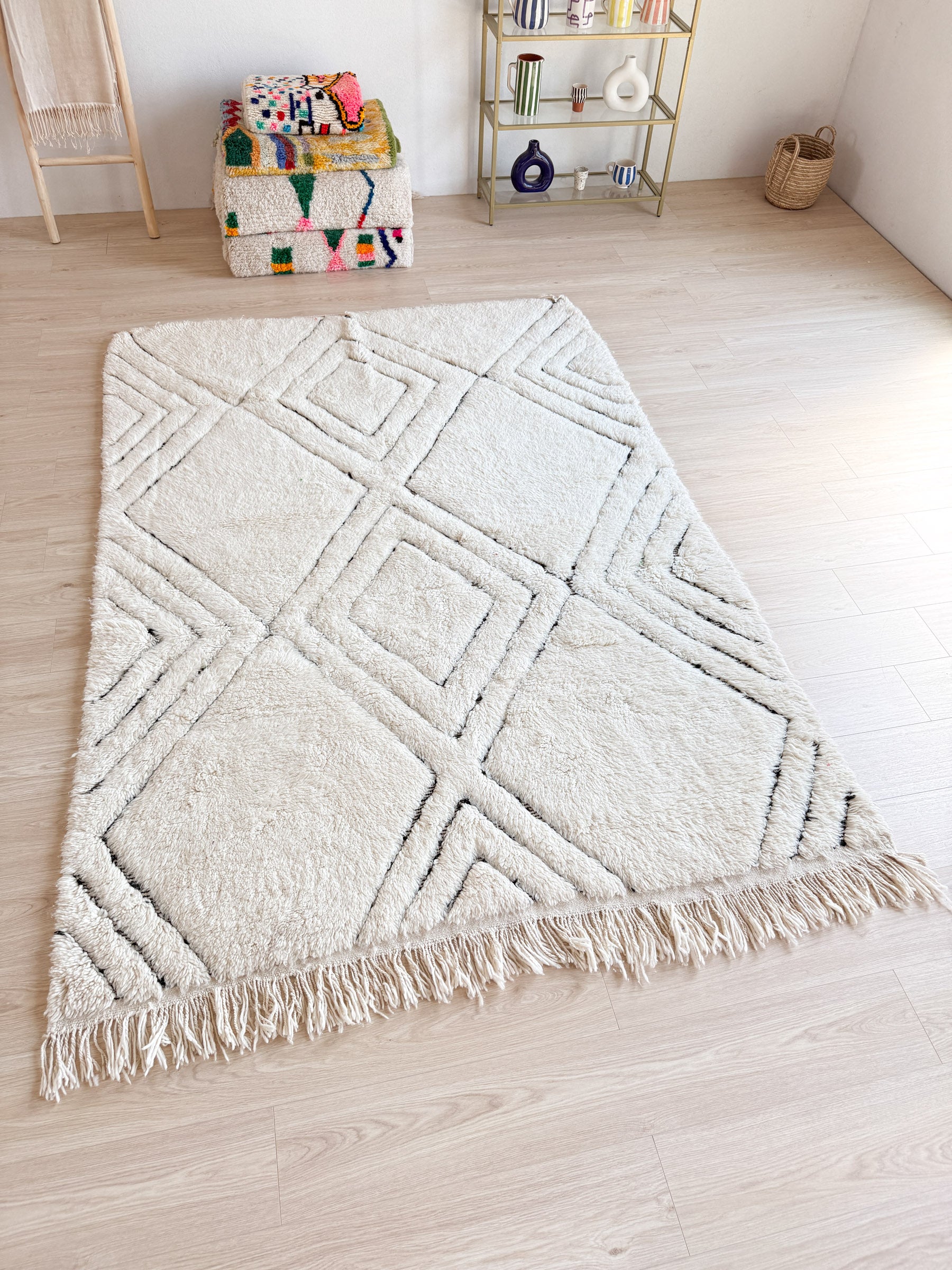 Tapis beni ouarain 180 x 263 cm - n°1719