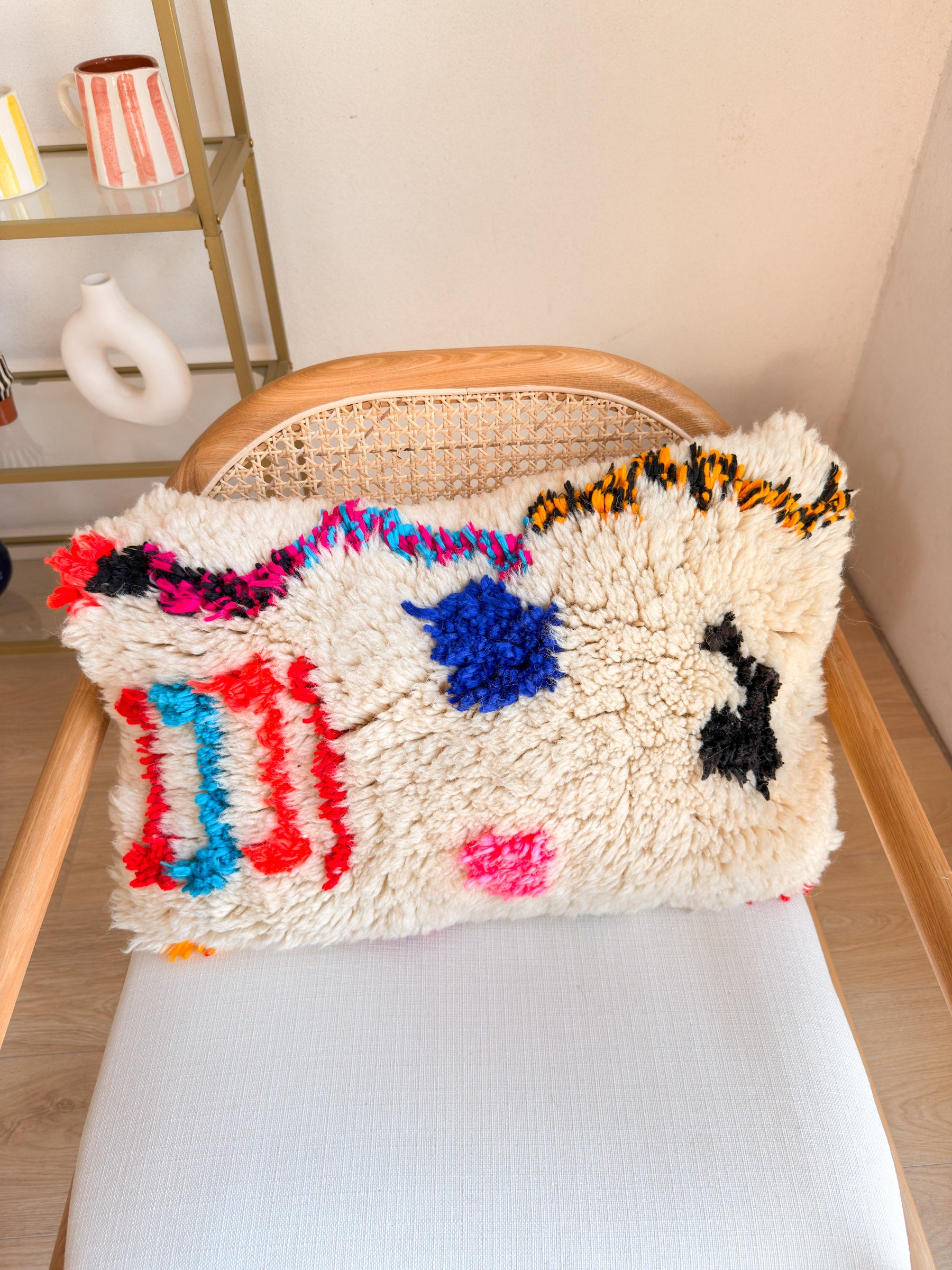 Coussin berbère coloré n°19