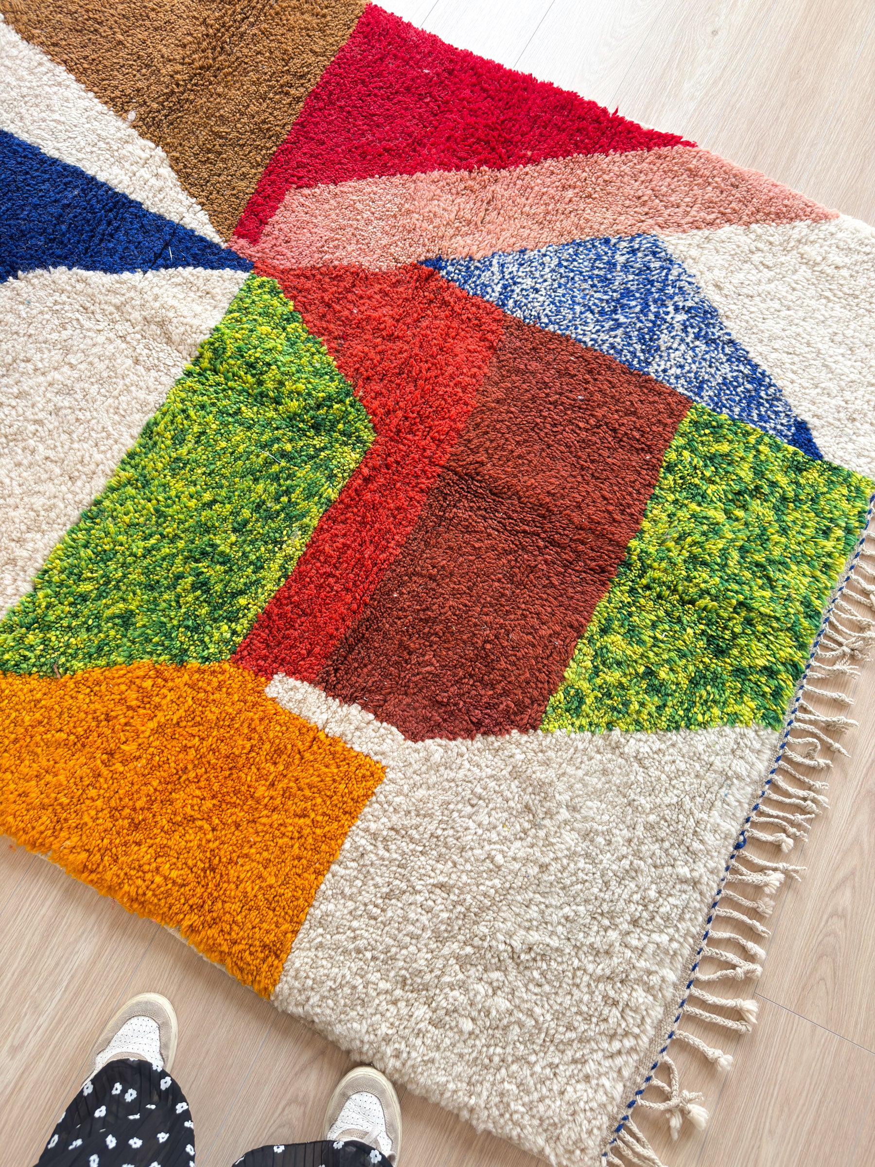 Colorful Berber Rug 156 x 277 cm - n°1650