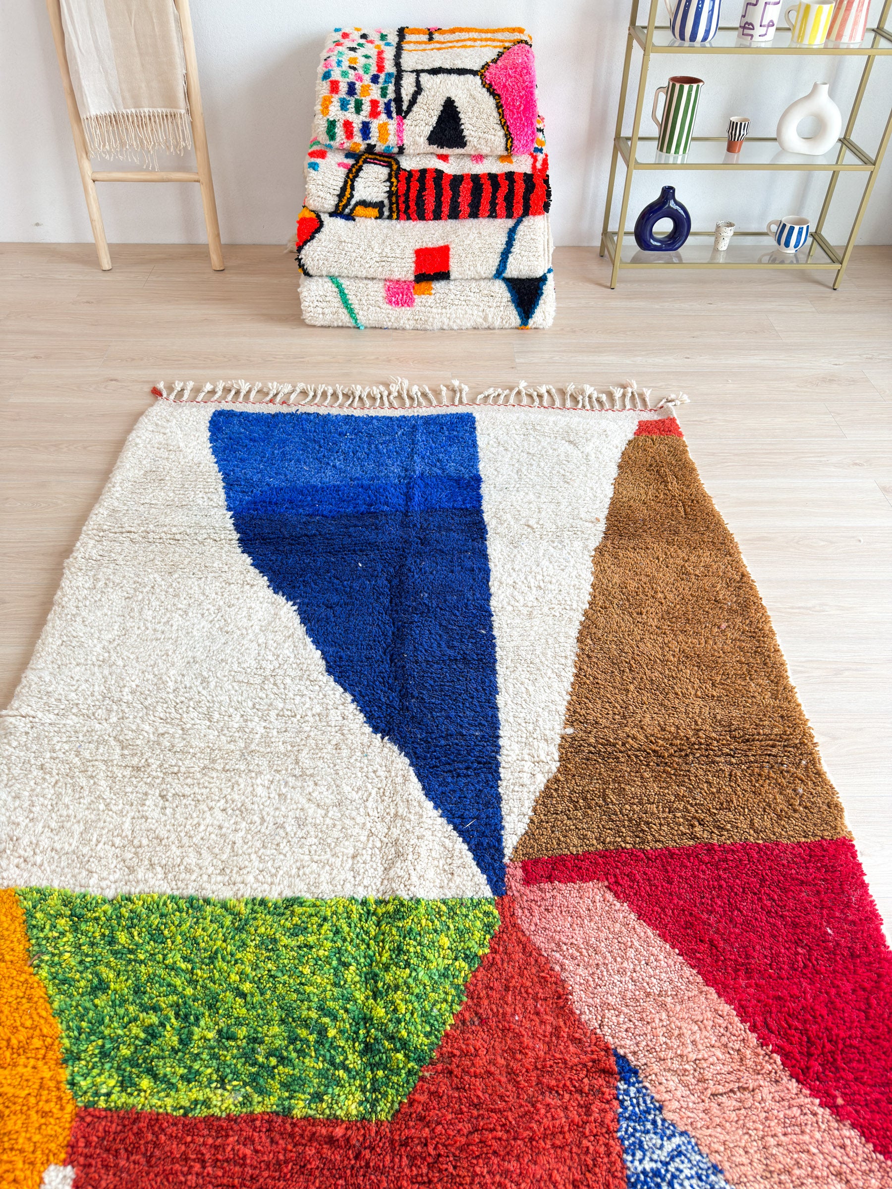 Colorful Berber Rug 156 x 277 cm - n°1650