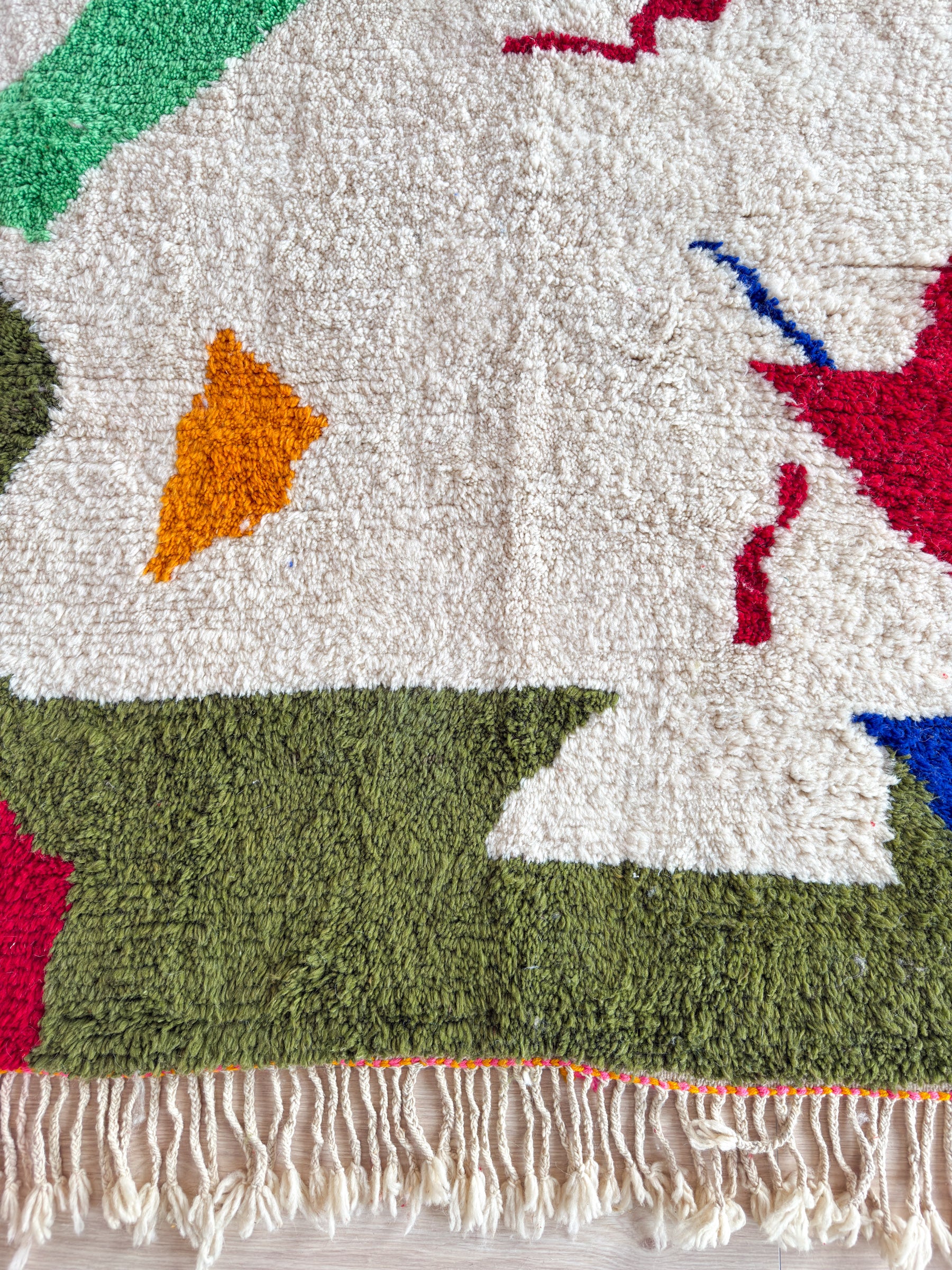 Colorful Berber Rug 196 x 330 cm - n°1810