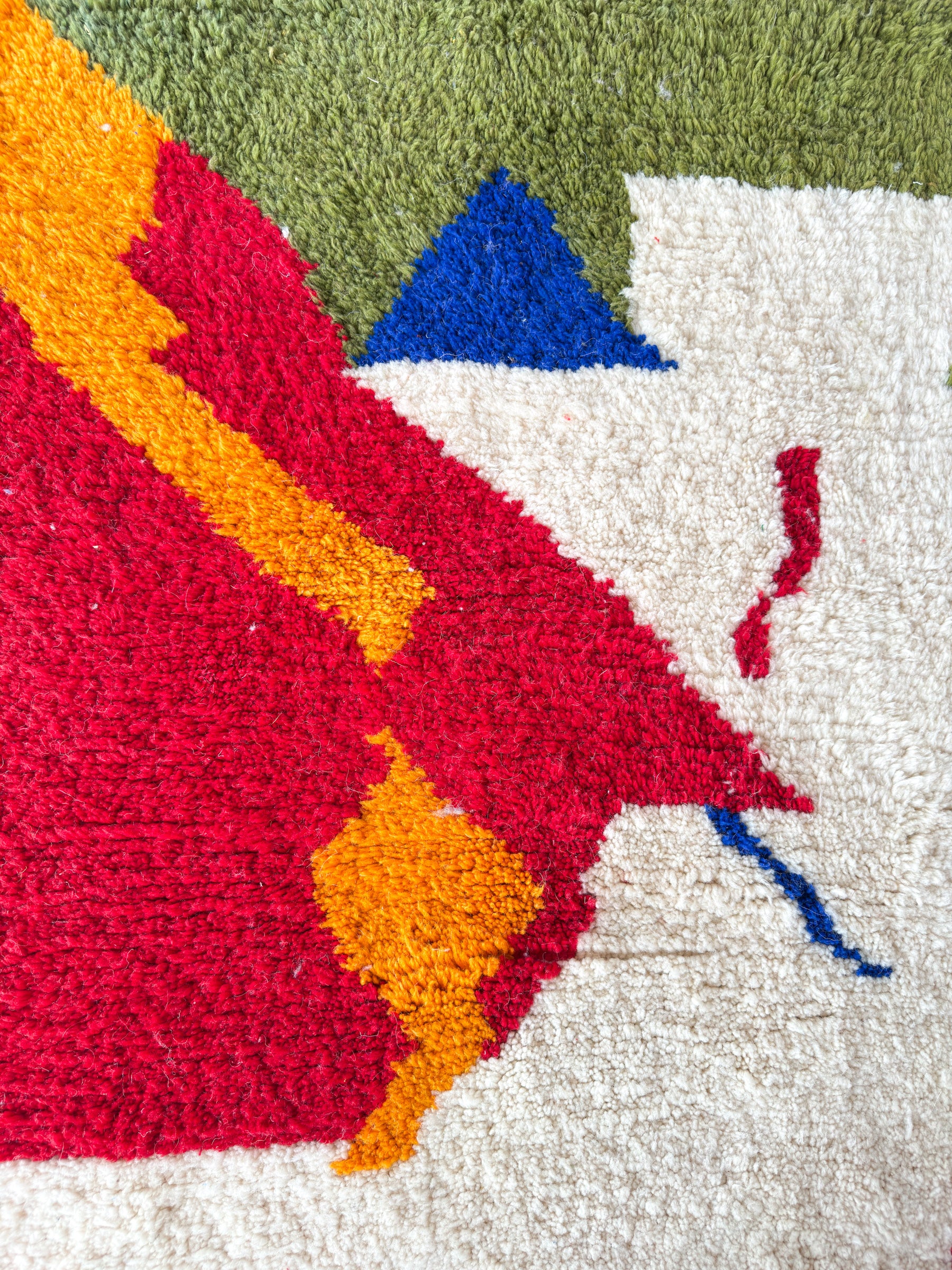 Colorful Berber Rug 196 x 330 cm - n°1810