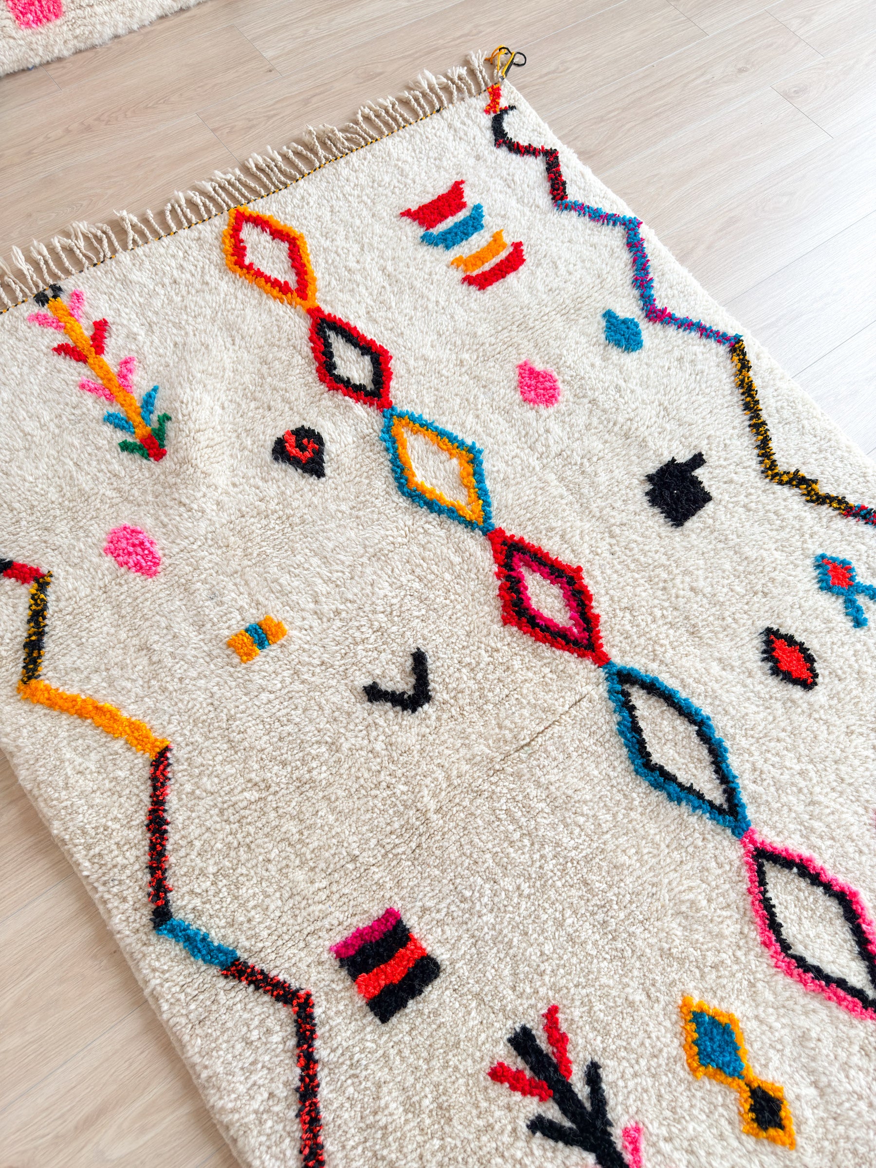 Colorful Berber Rug 144 x 268 cm - n°1734