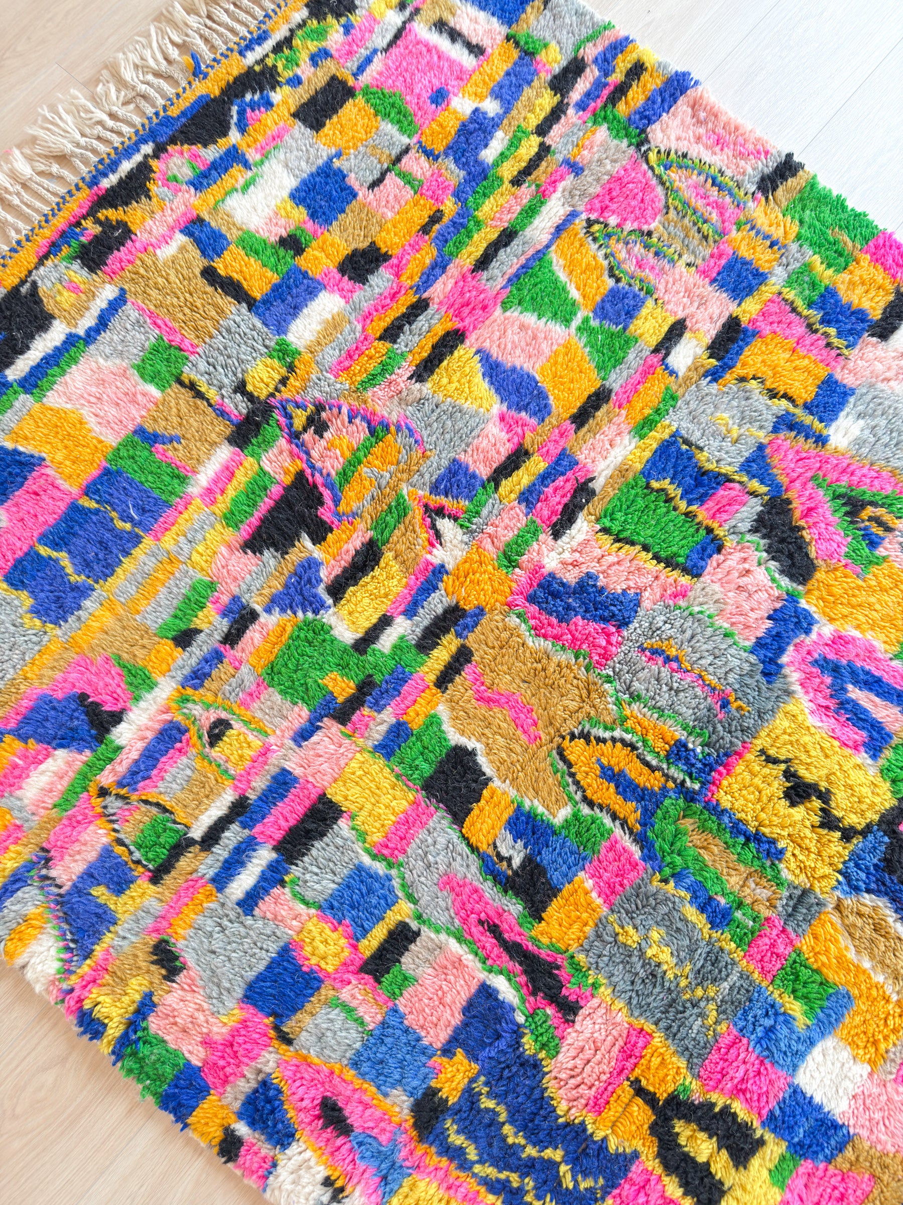Tapis berbère coloré 161 x 260 cm - n°2248