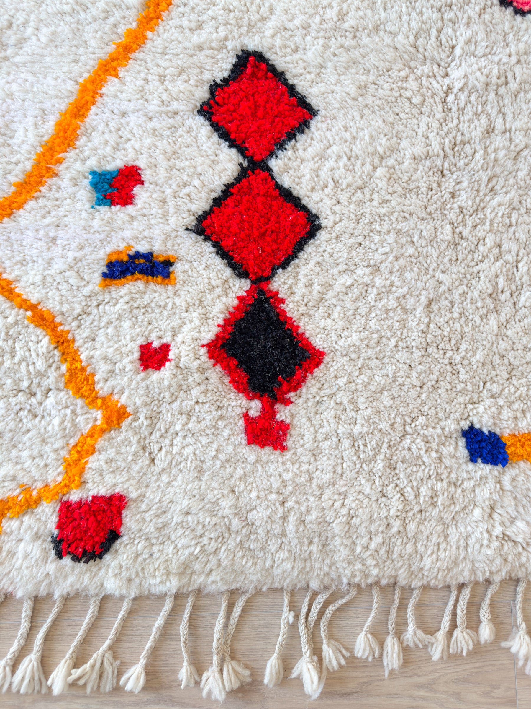 Colorful Berber rug 147 x 287 cm - n°1816