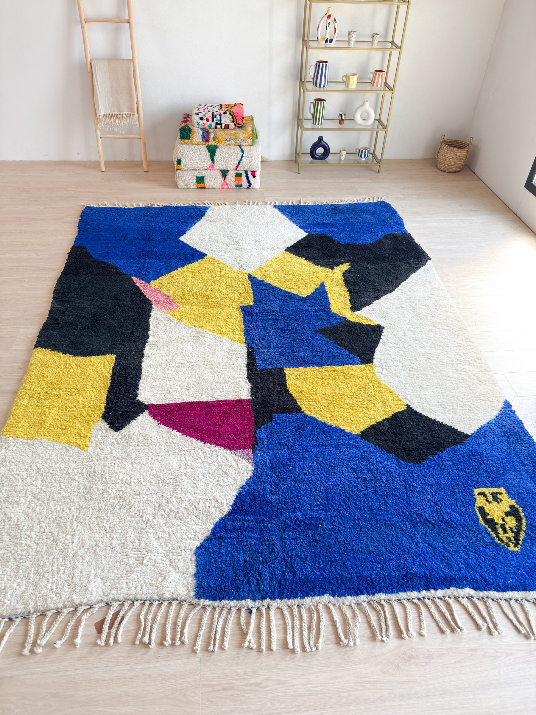 Bunter Berberteppich 261 x 370 cm - Nr. 2207