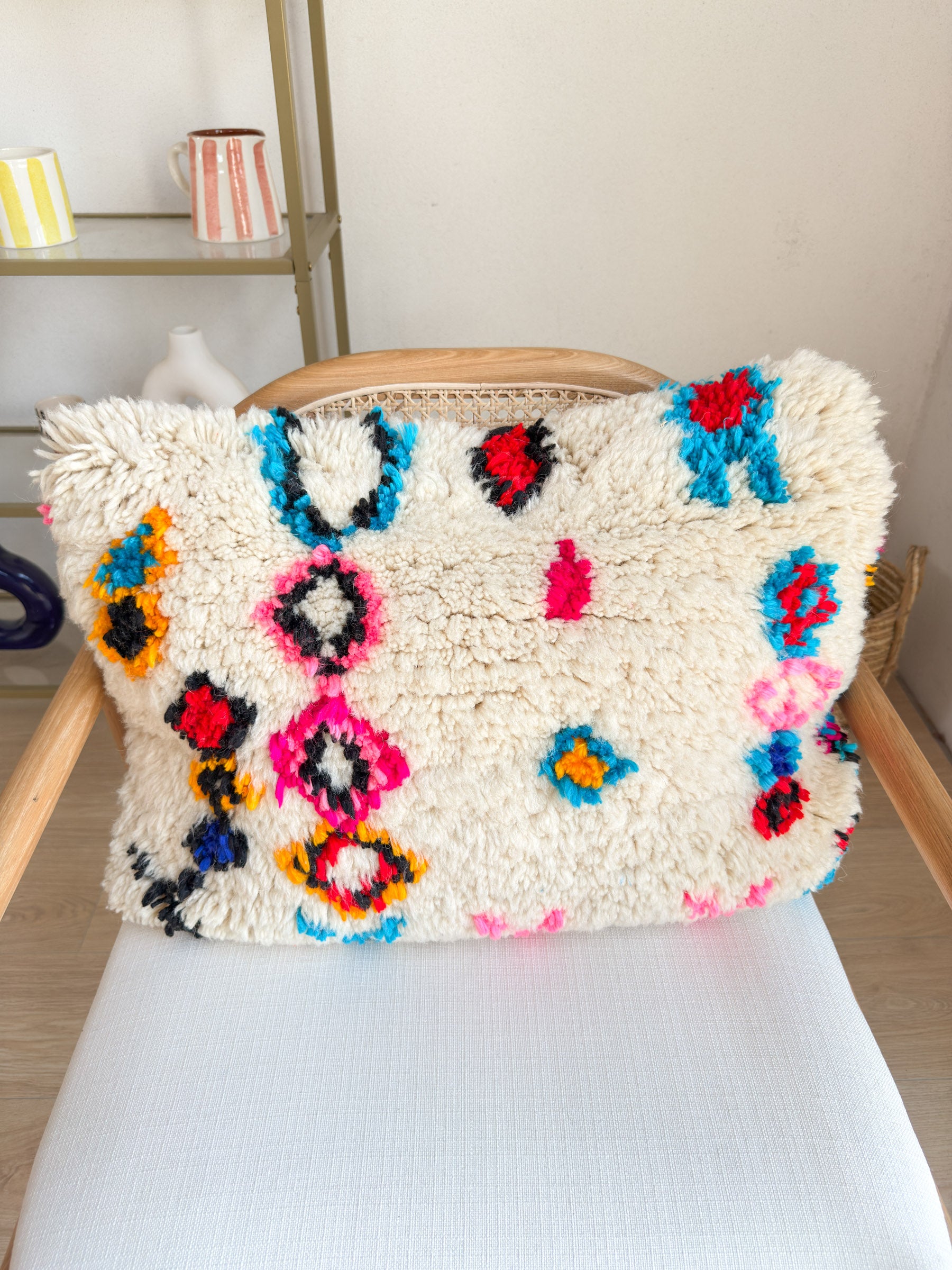 Coussin berbère coloré n°20