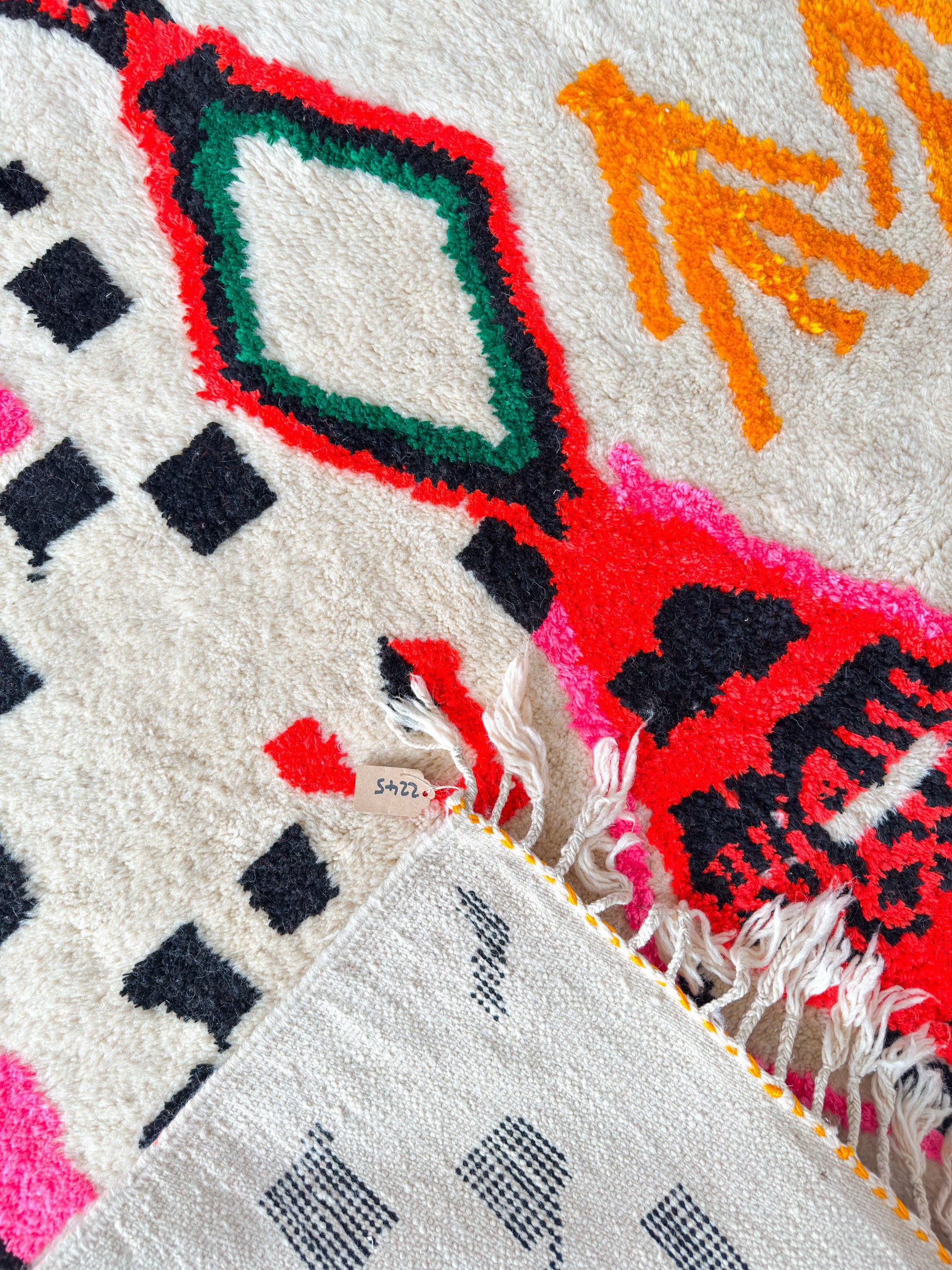 Colorful Berber rug 158 x 256 cm - n°2245