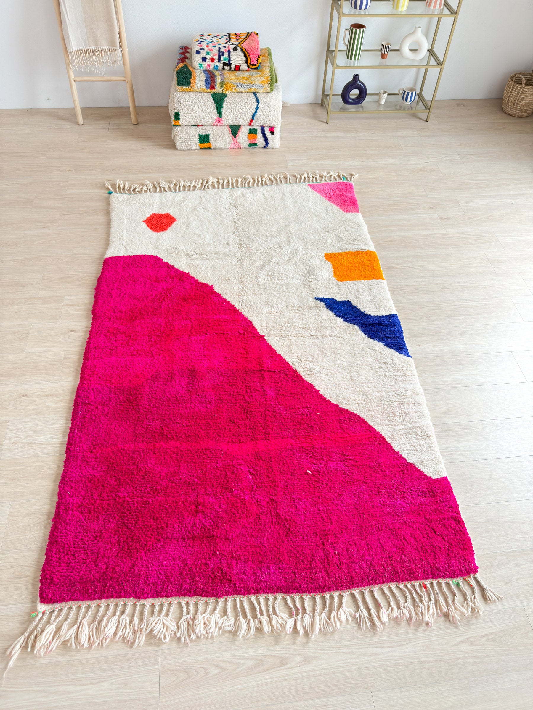 Colorful Berber rug 160 x 276 cm - n°2244